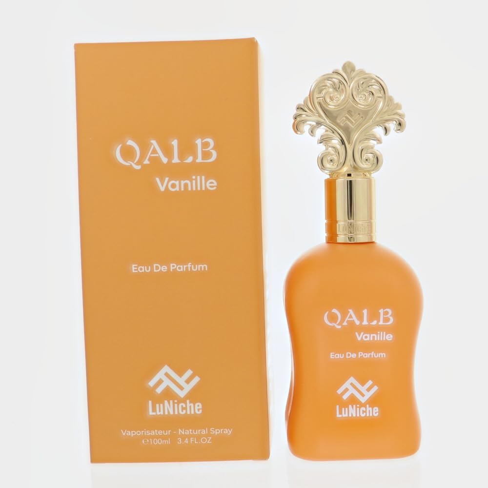 LUNICHE Qalb Vanille para Unisex - 3.4 Oz Eau De Parfum Spray
