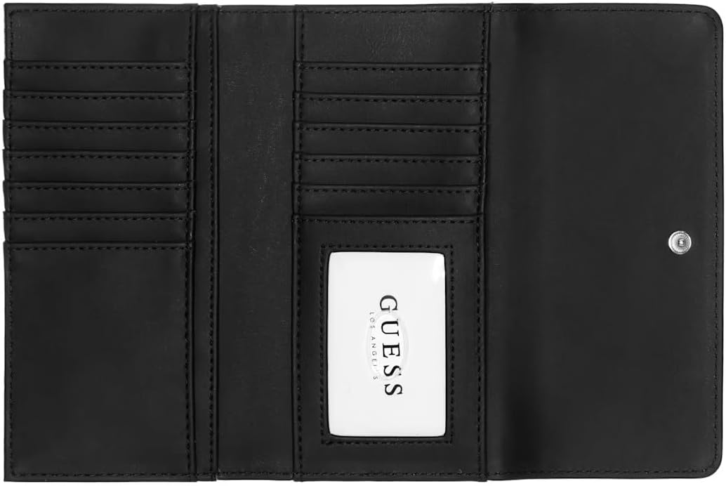 GUESS Factory Rhiannon Logo Cartera plegable para mujer