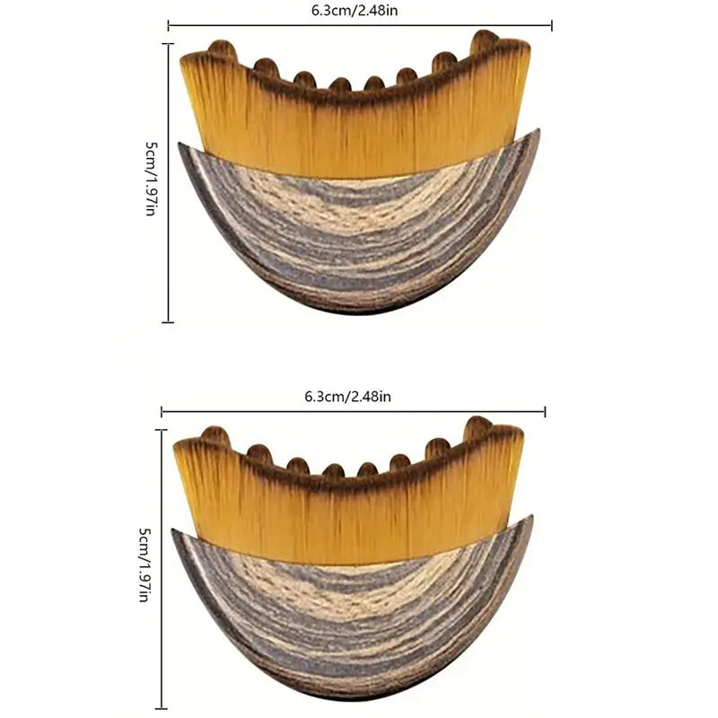 Lymphatic Facial Brush for Chin and Jawline Contouring and Sculpting