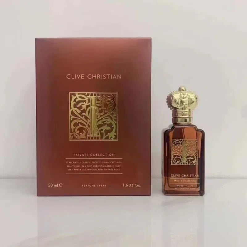 50ml Unisex Eau De Parfum Long Lasting Oriental Floral Chypre Scent with Warm Woody Amber Tobacco Notes Elegant Luxurious Scent