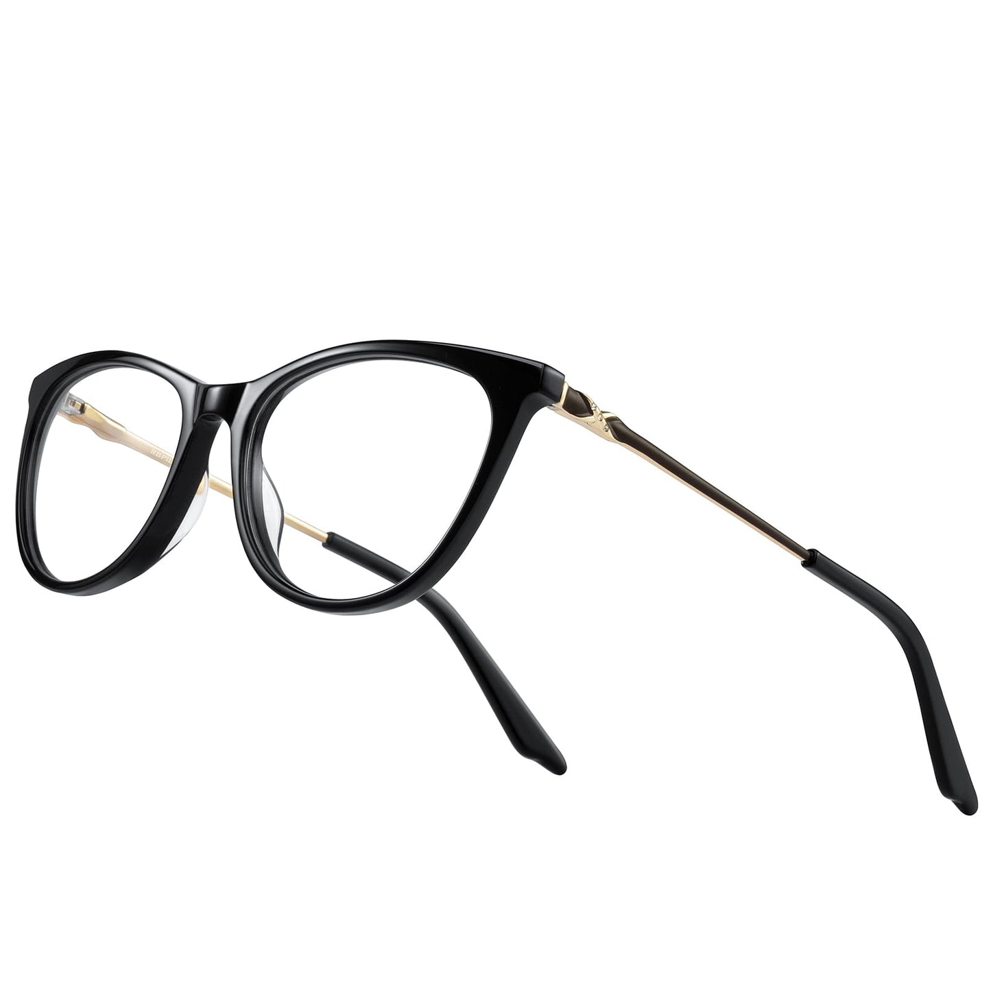 Cat Eye Reading Glasses for Women Blue Light Blocking Readers- Acetate Frame Spring Hinge