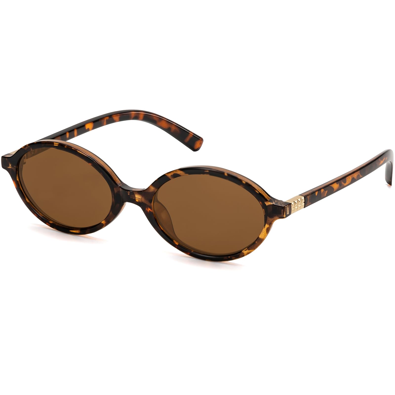 ViewJoy Gafas de sol ovaladas retro para mujer, estilo vintage de los años 90, Y2K, de diseño moderno