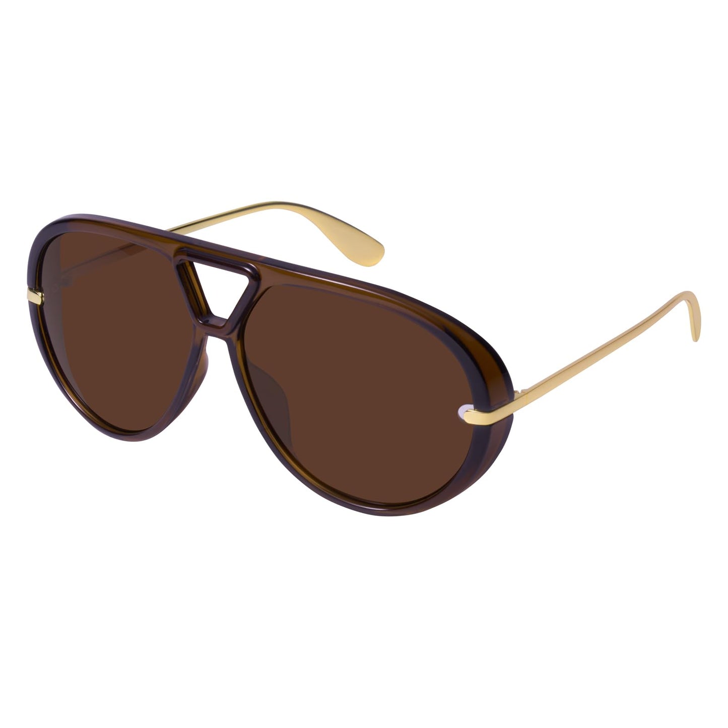 mosanana Trendy Oversized Aviator Sunglasses for Women Retro Style MS52478