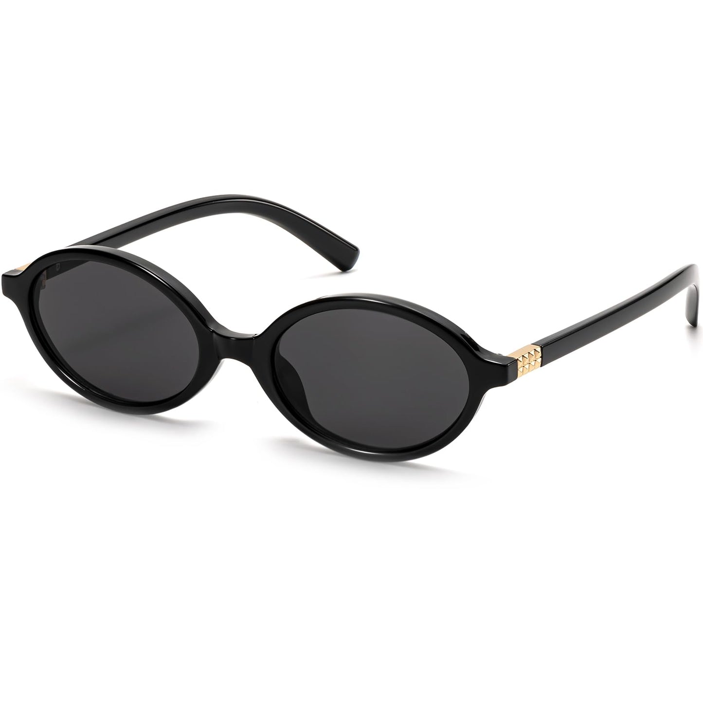 ViewJoy Gafas de sol ovaladas retro para mujer, estilo vintage de los años 90, Y2K, de diseño moderno