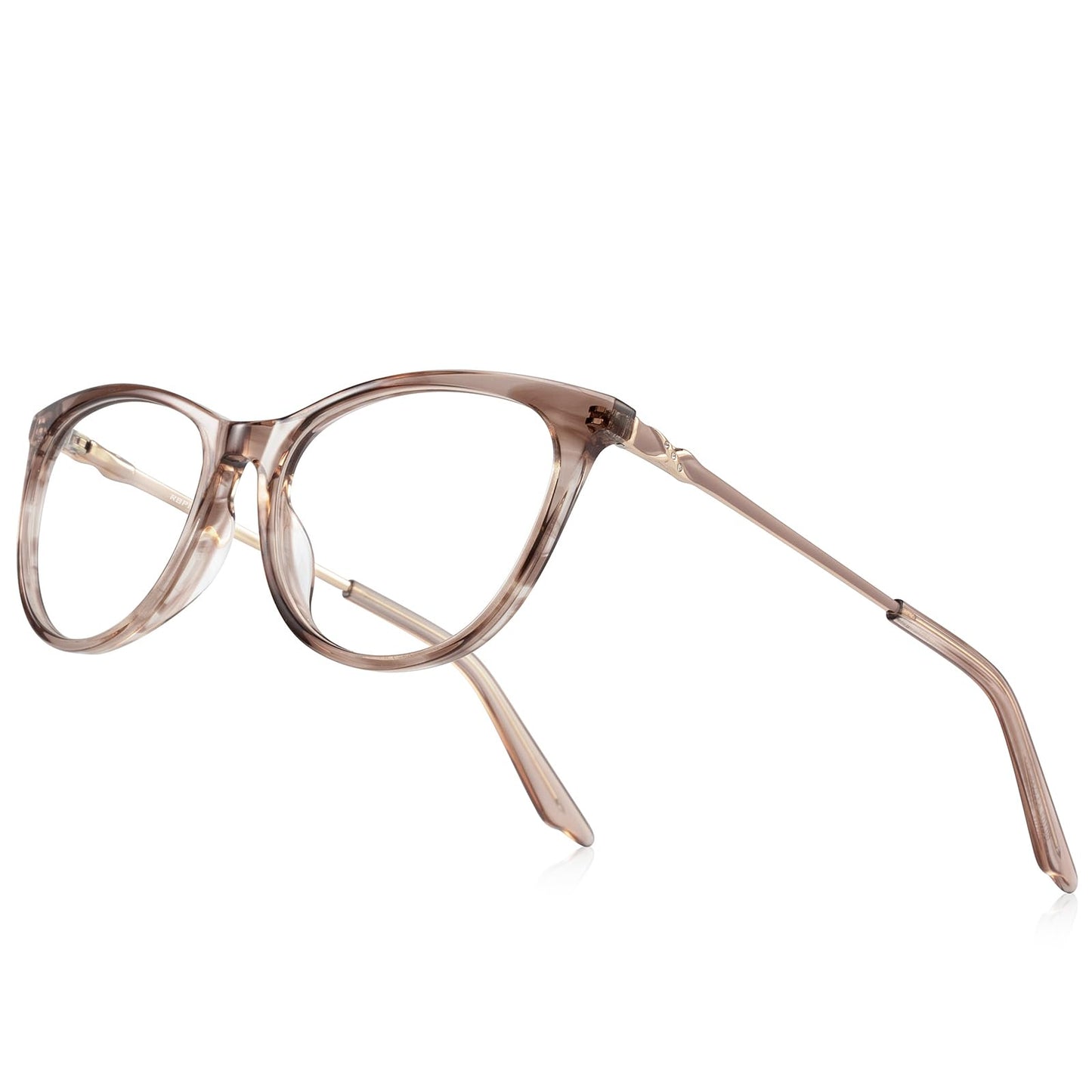 Cat Eye Reading Glasses for Women Blue Light Blocking Readers- Acetate Frame Spring Hinge