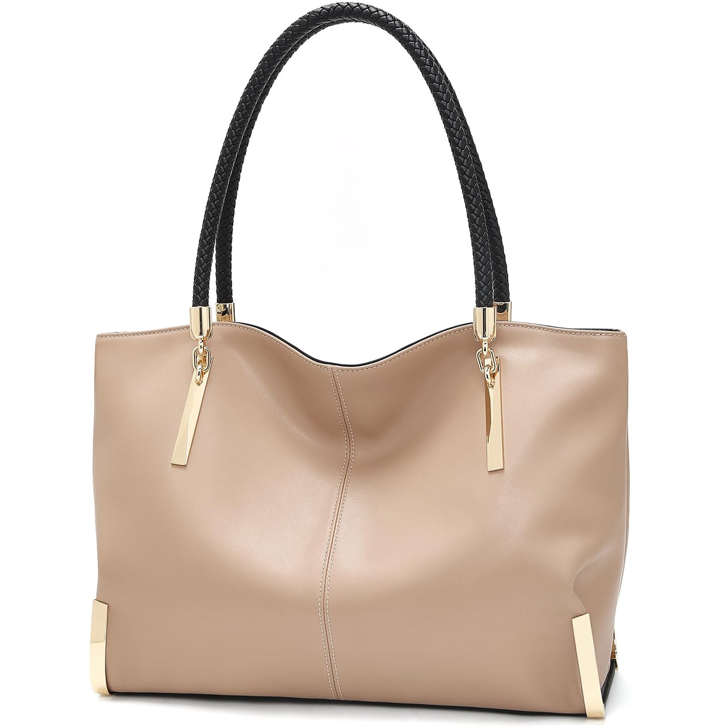 FOXLOVER Large Capacity Tote Handbags for Women, Women's Top-handle Bags Fashion Shoulder Bags Purses Minimalist design