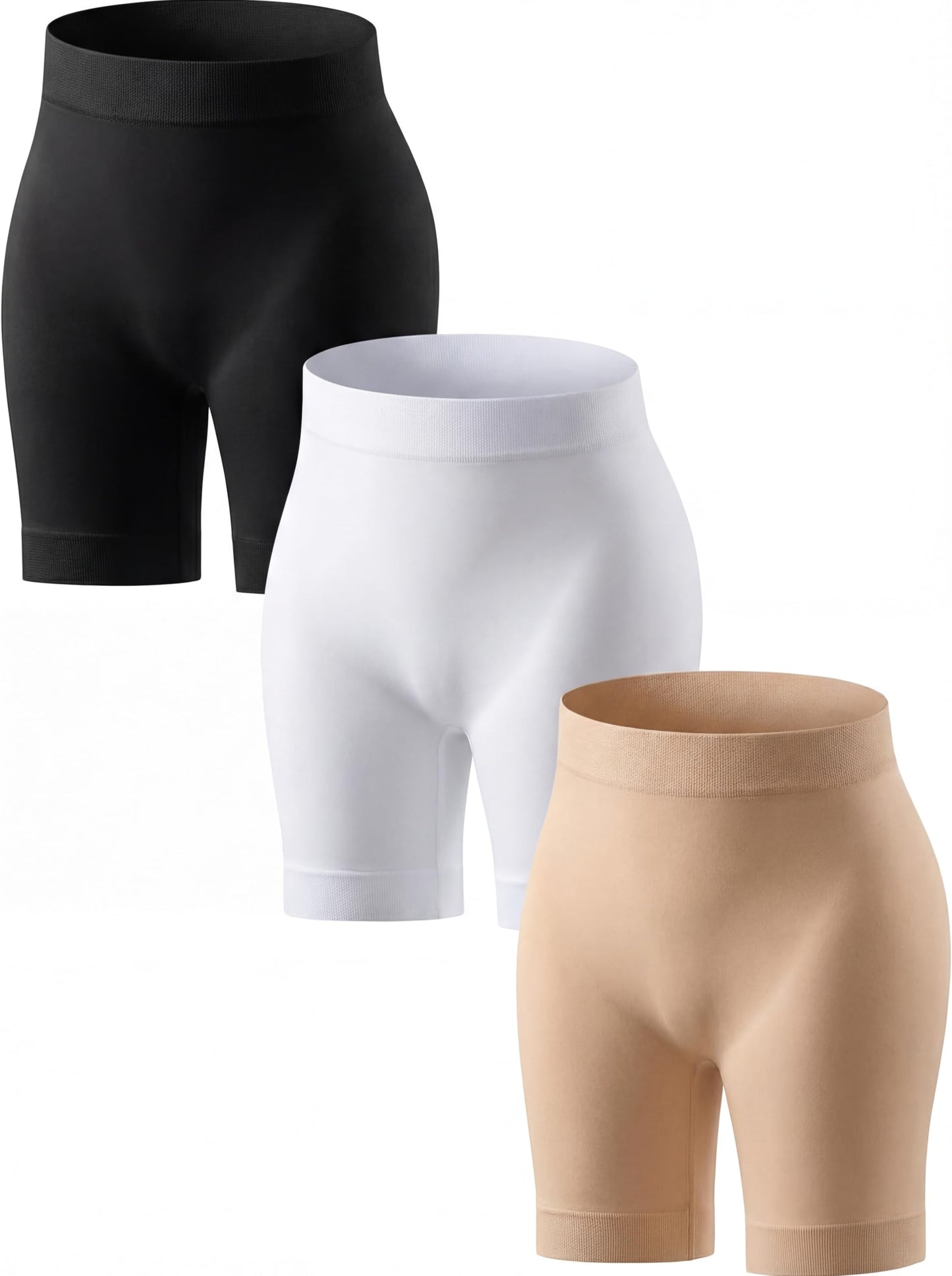 ATTLADY Slip Shorts for Under Dresses Women - Anti-Chafing Cooling Slip Shorts, Women's Seamless Under Skirts
