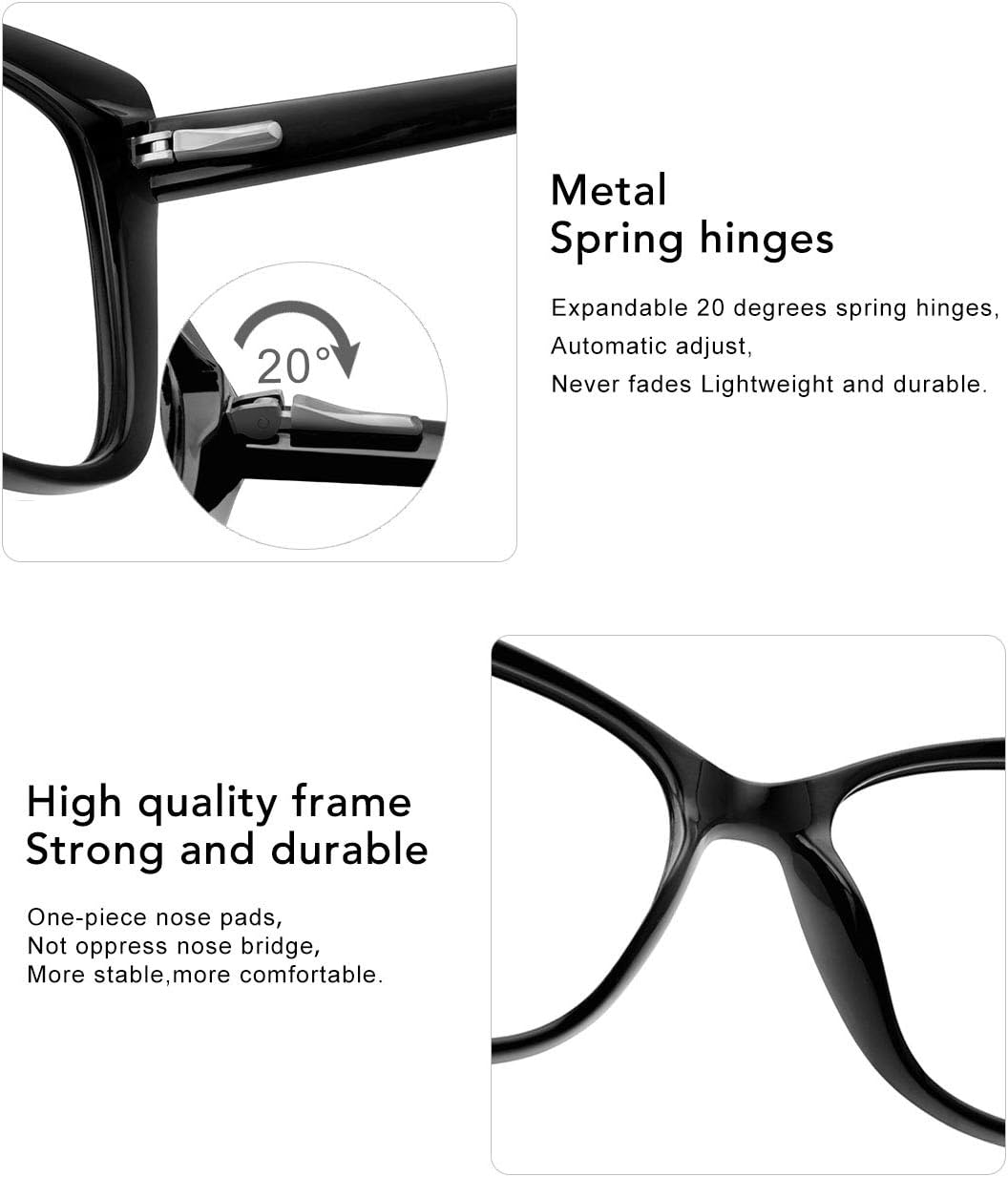 MEETSUN Gafas de Bloqueo de Luz Azul para Mujeres, Filtro Anti Fatiga Visual, Rayos Azules, Lentes de Juego de Computadora de Tamaño Grande