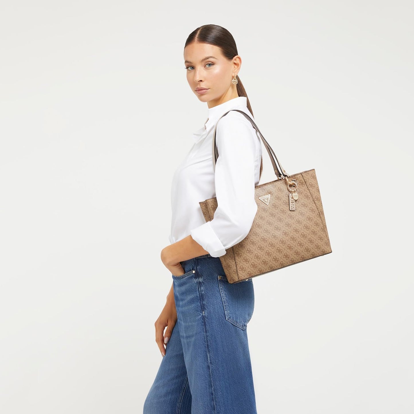 GUESS womens Noelle Noel Tote