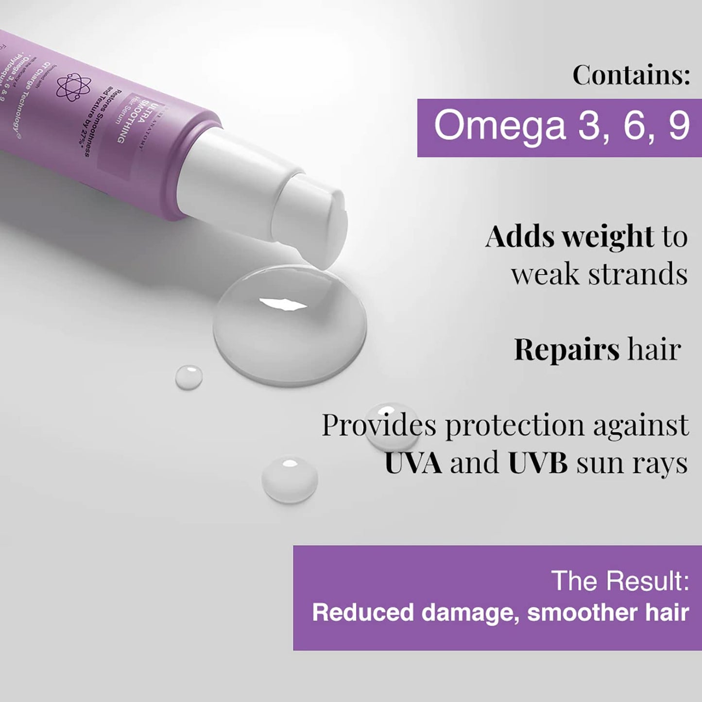 Bare Anatomy Champú ultra suavizante + máscara para el cabello + kit de suero | Complejo de carbohidratos y niacinamida | Cabello seco y encrespado | Sin parabenos ni sulfatos | Mujeres y hombres | 8.5 fl oz + 8.82 oz + 1.7 fl oz