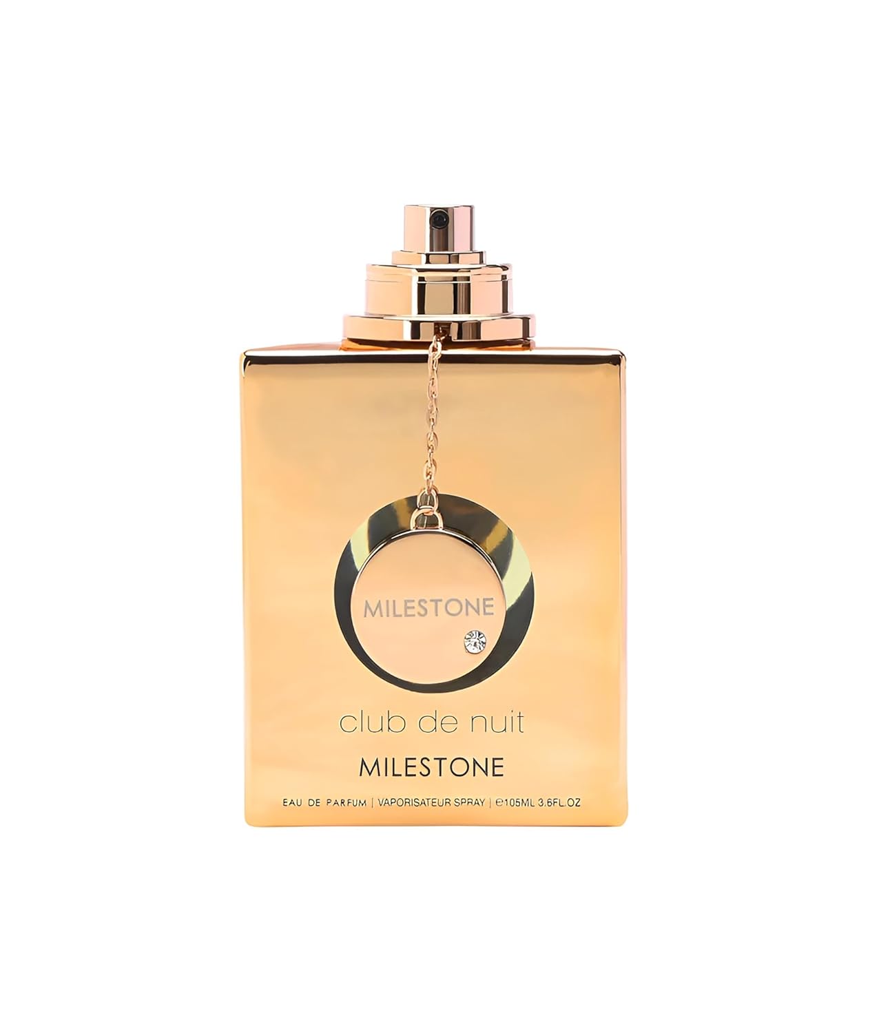Armaf Club De Nuit Milestone para Eau de Parfum en espray unisex, 3.6 onzas