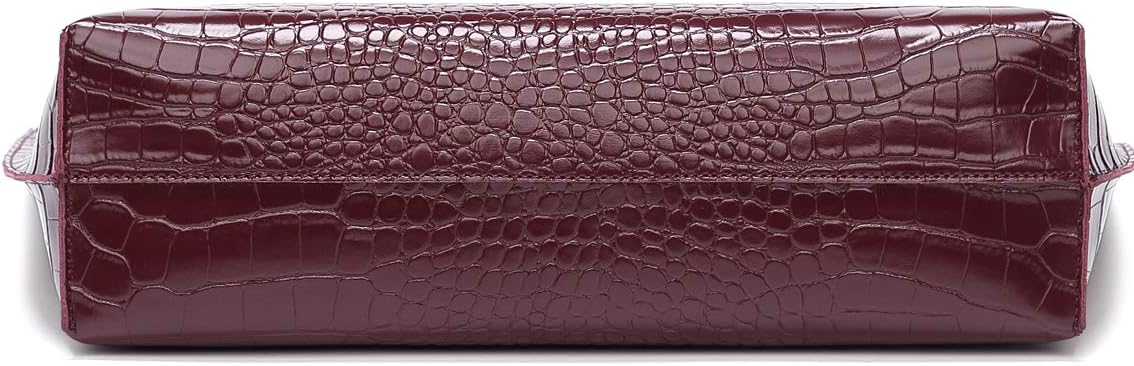 Dreubea Women's Soft Faux Leather Tote Shoulder Bag from, Big Capacity Tassel Handbag