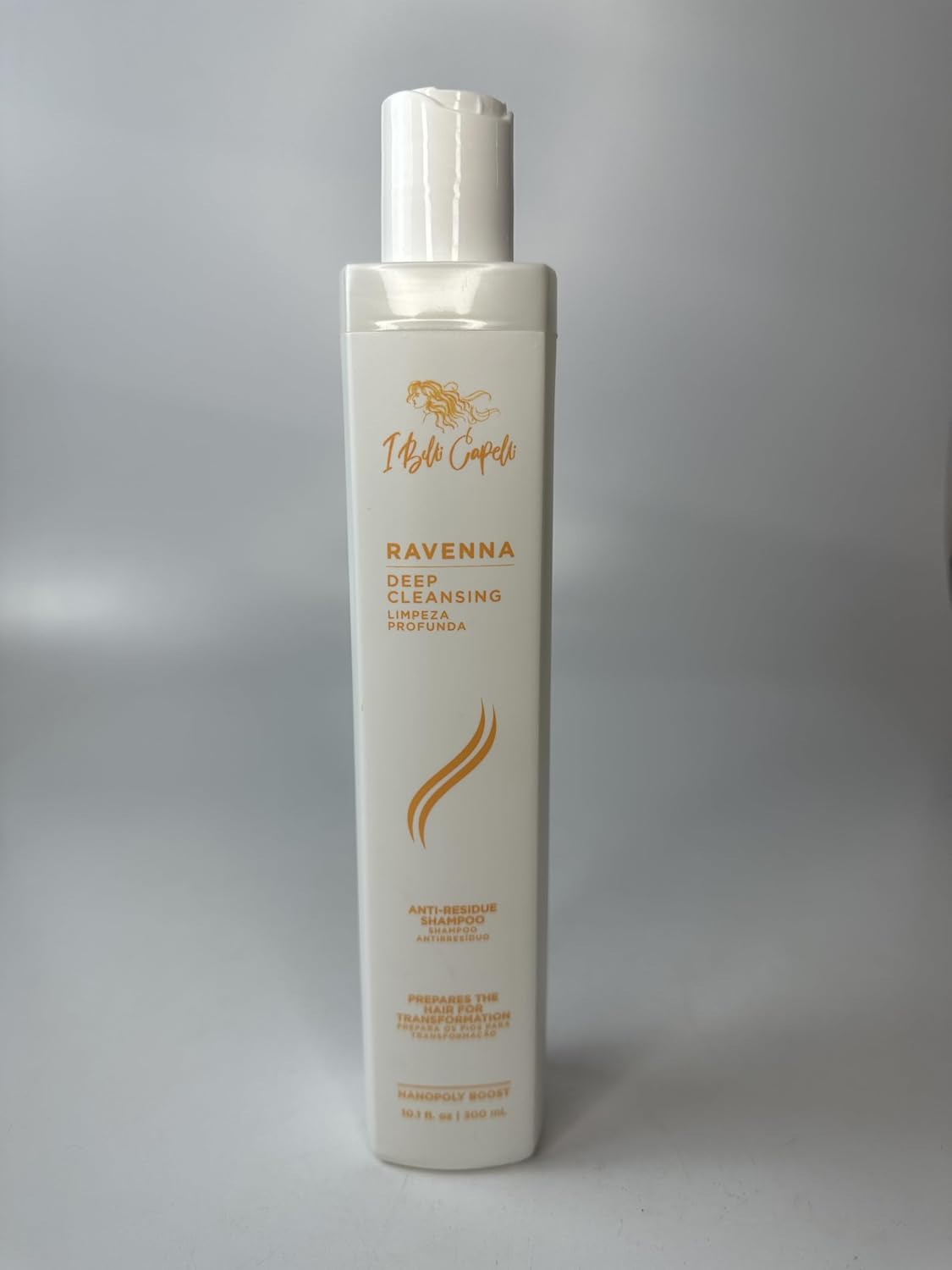 I Belli Capelli Kit de Tratamiento Capilar Ravenna - 1kg/35.02 oz Máscara Capilar B-tox + Champú Anti-Residuos 300ml/10.1 fl.oz - Champú Reparador y Aclarante de Efecto Duradero