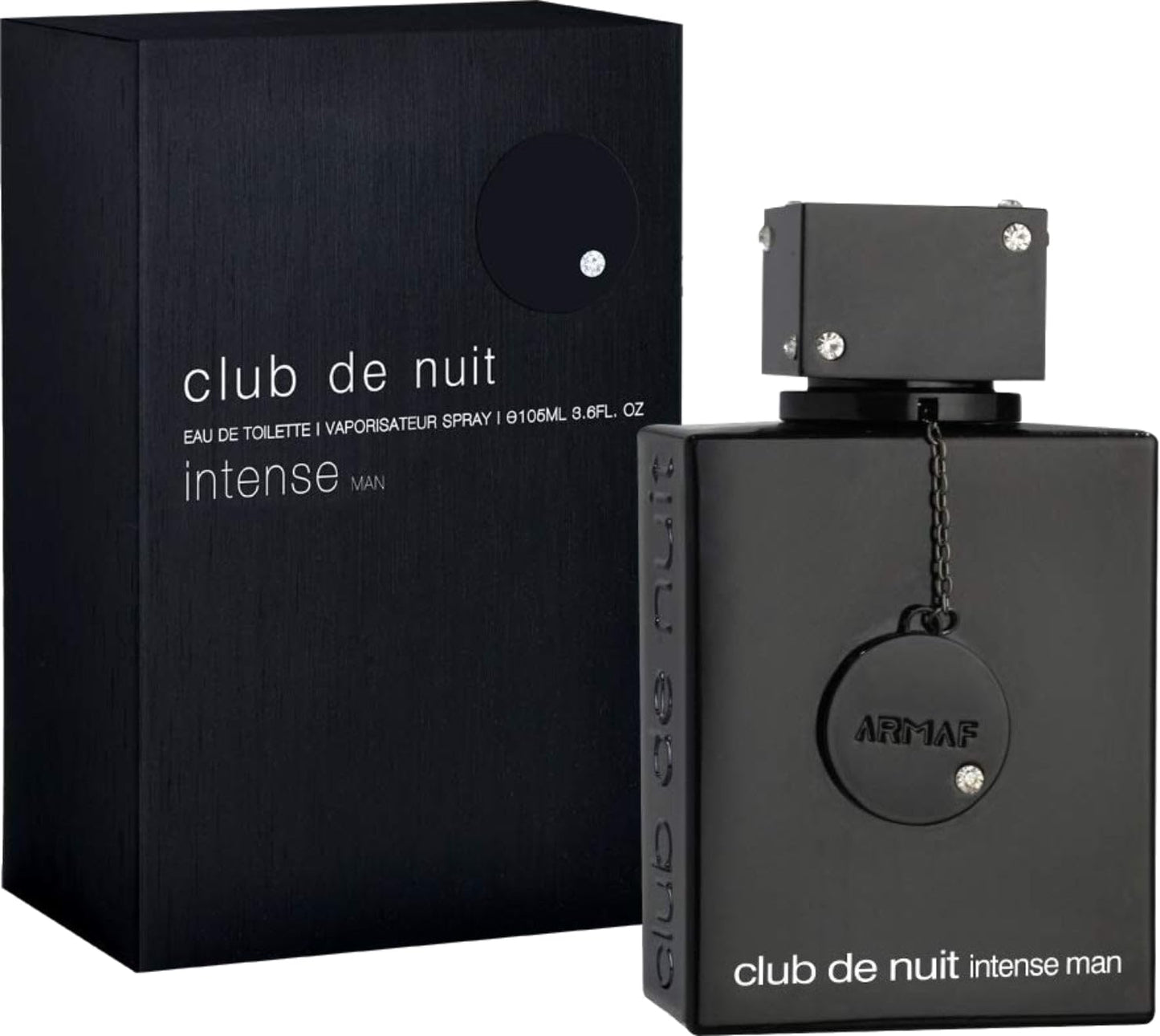 Armaf Club De Nuit Intense Man Eau De Toilette, 3.6 onzas, picante amaderado