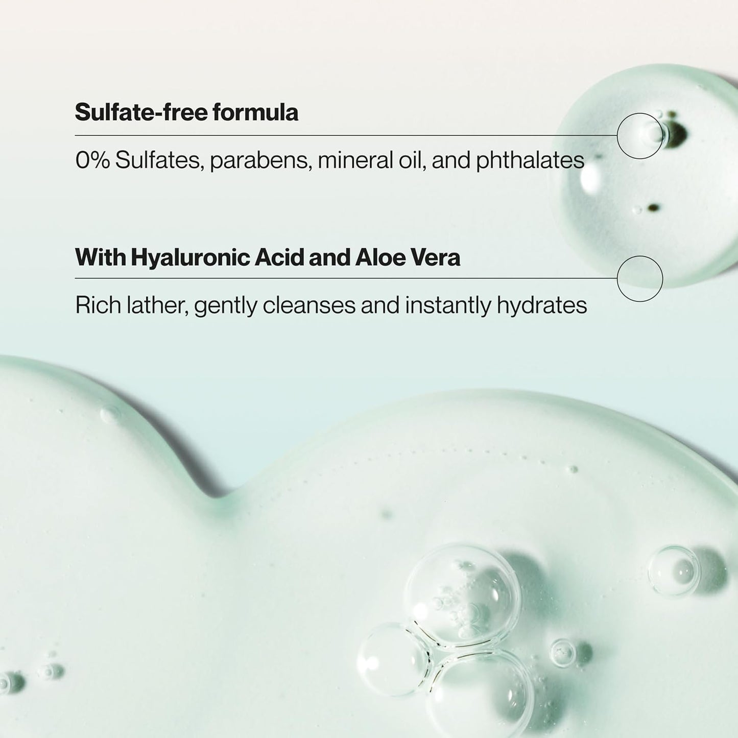 Suave Moisture Repair Sulfate-Free Shampoo with Hyaluronic Acid & Aloe Vera, Hydrates & Restores Dry, Damaged Hair, 4 Count, 28 FL OZ