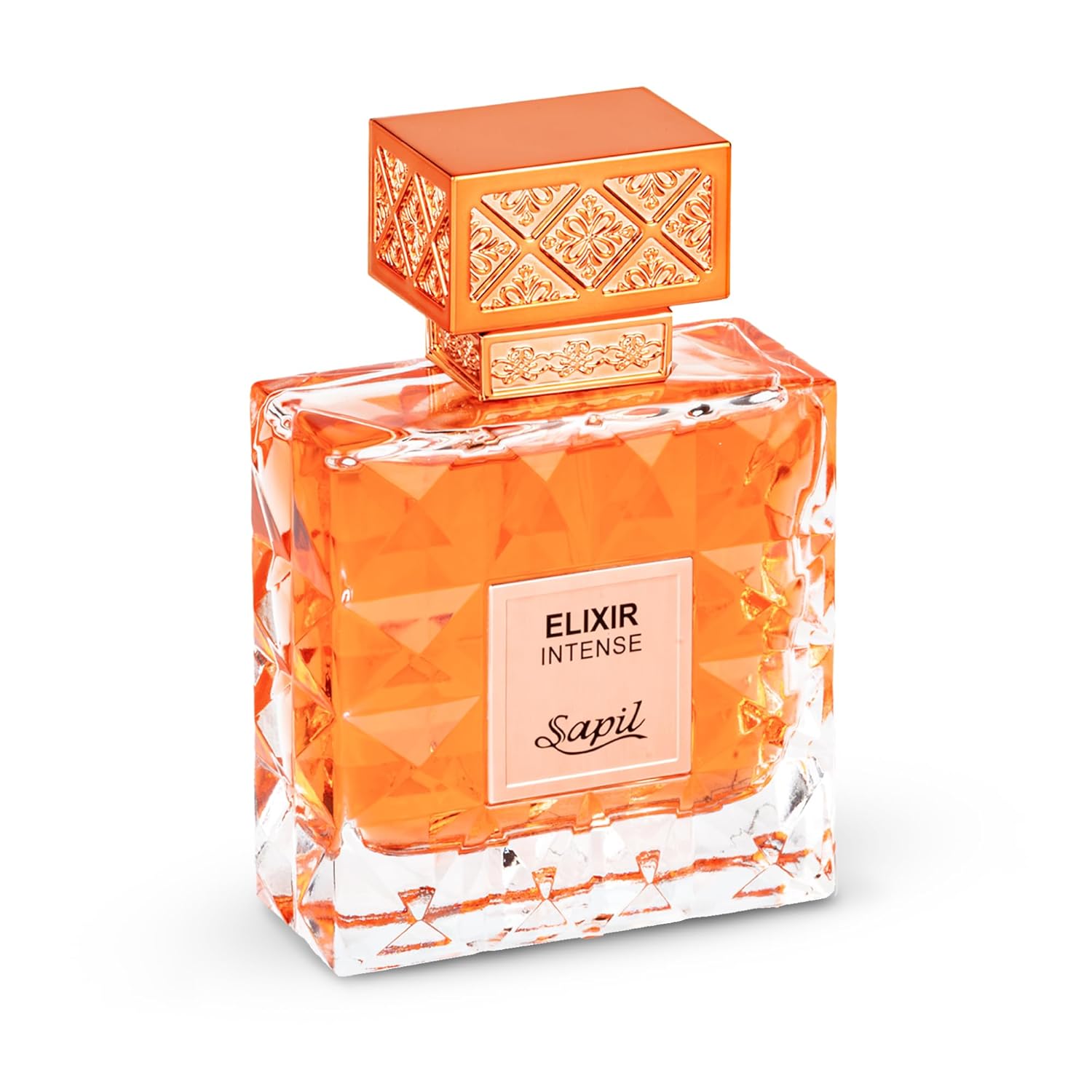 Sapil Elixir Intense Unisex Eau De Parfum – Fresh Spicy Rose Blend with Vanilla & Amber – Long-Lasting Premium Arabic Perfume for Men & Women – 3.38 oz