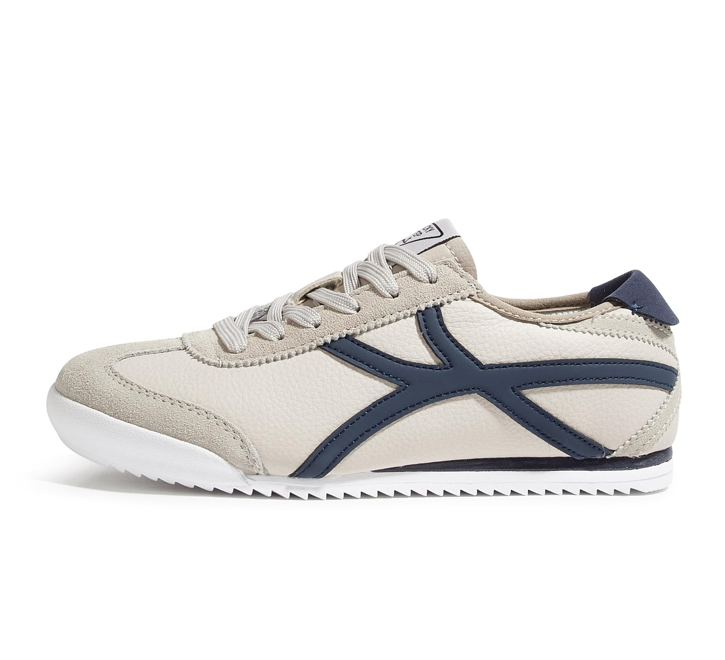 LUCKY STEP Tenis retro unisex para hombres y mujeres, zapatos casuales para caminar, con cordones, tenis de entrenamiento de perfil bajo, ligeros, cómodos, antideslizantes, para uso diario