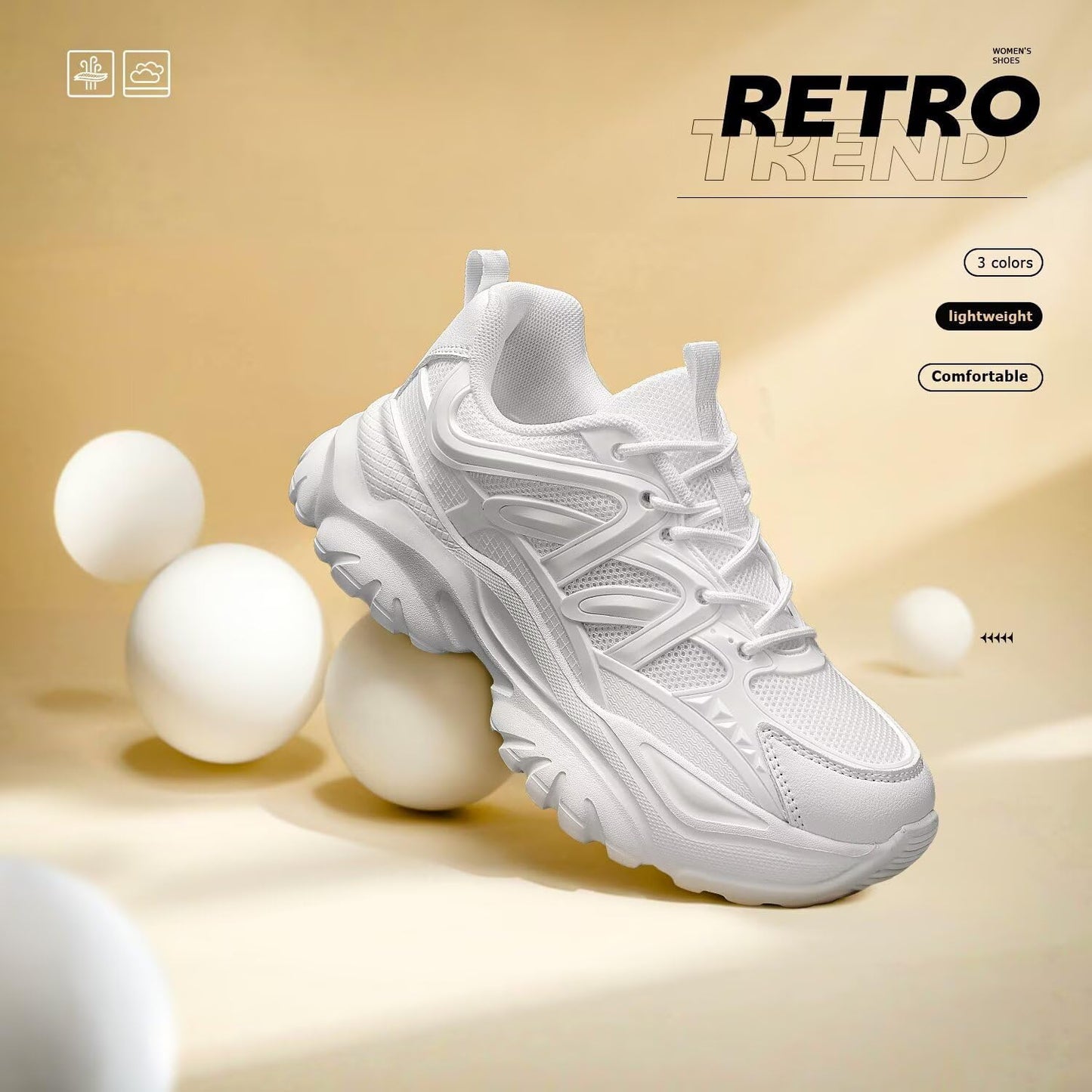 Zapatillas deportivas para correr en carretera para mujeres antideslizantes para damas caminata moda atlético grueso zapatillas trabajo gimnasio cómodas ligeras malla suela suave