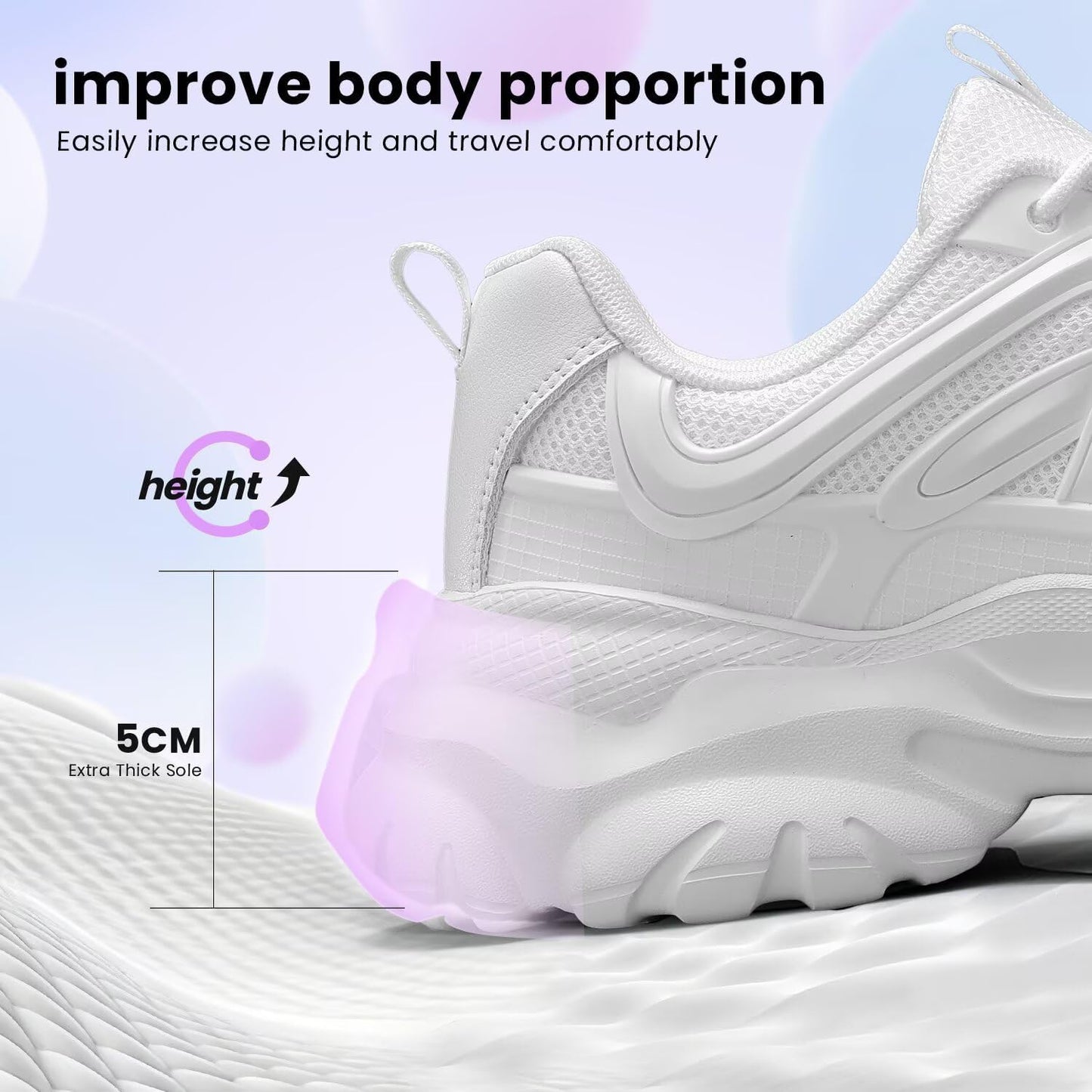 Zapatillas deportivas para correr en carretera para mujeres antideslizantes para damas caminata moda atlético grueso zapatillas trabajo gimnasio cómodas ligeras malla suela suave