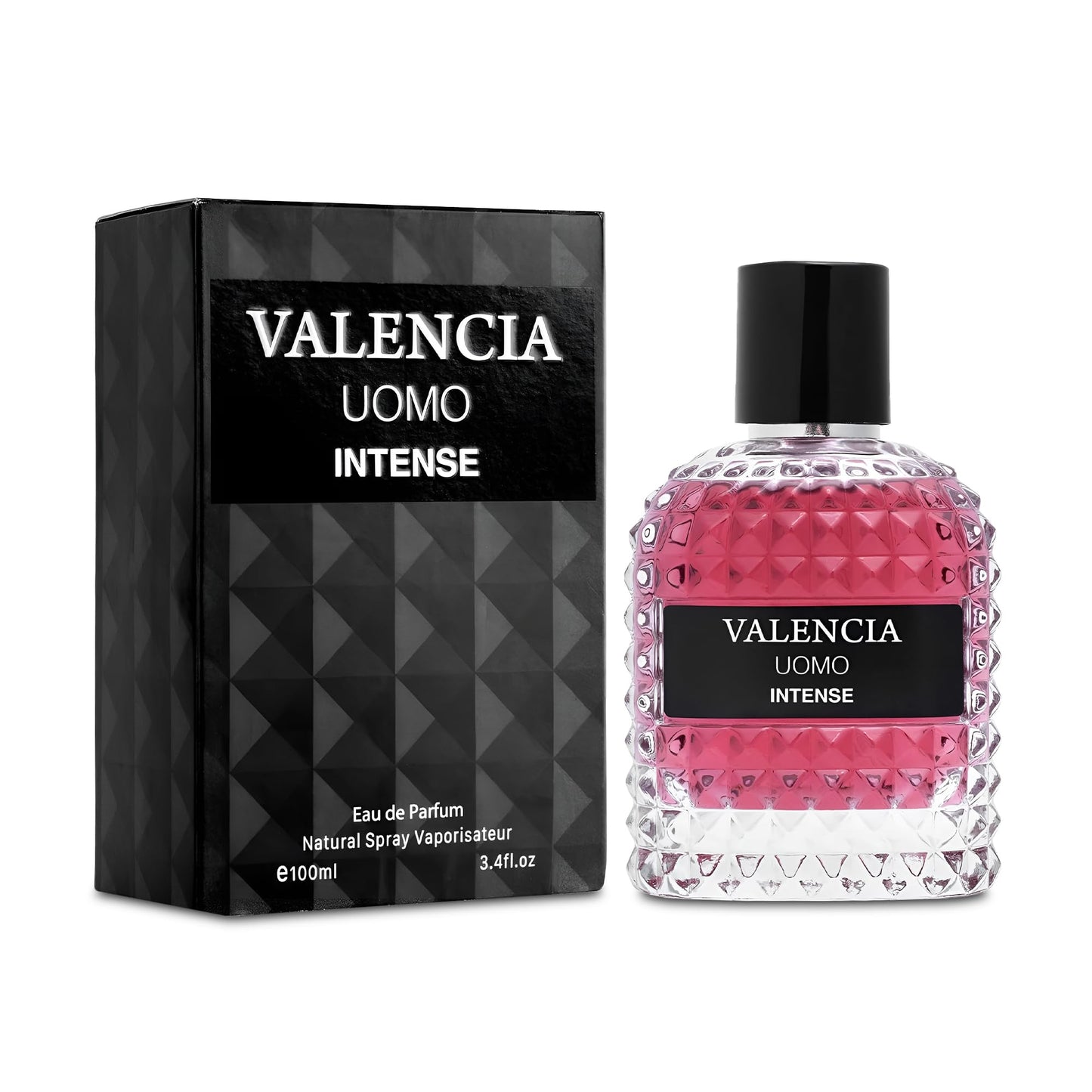 AFLUXE Colonia para Hombres Valentine Milano Eau De Toilette Spray Corporal Perfume Fragancia Natural de Larga Duración 3.4 Fl Oz de Uso Diario