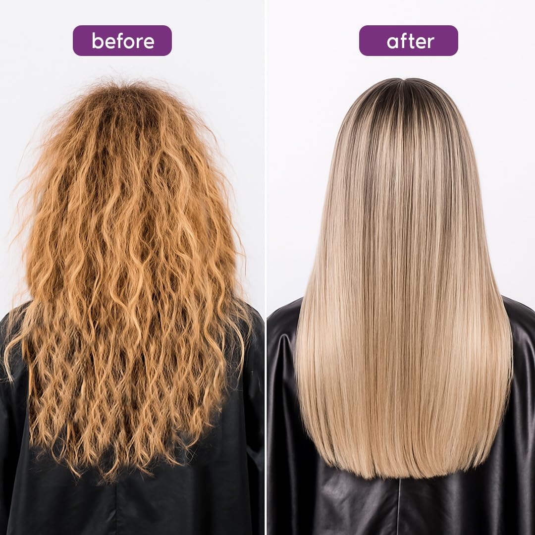 I Belli Capelli Tratamiento Ravenna B-tox para cabello rubio, 35.2 oz (1kg) - Sin formaldehído, acción anti-encrespamiento, suavizante, hidratación profunda y acción hidratante, aceite de argán