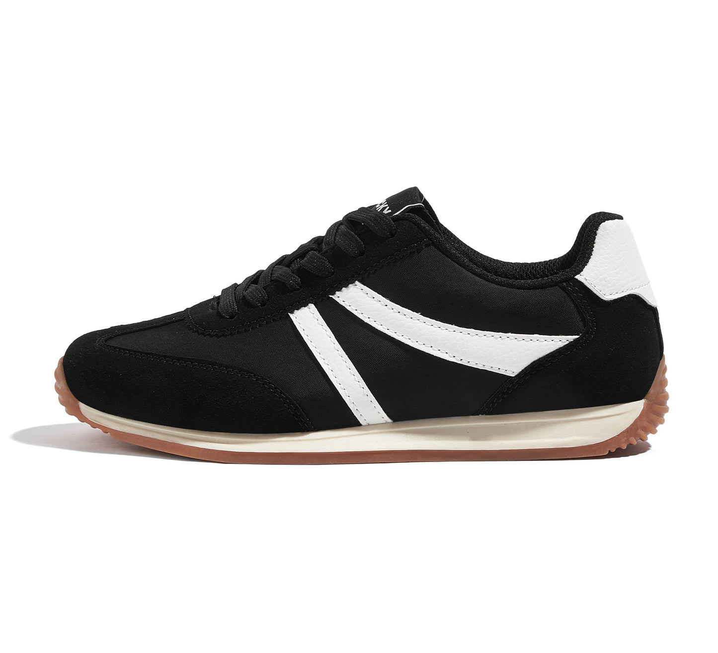 LUCKY STEP - Zapatillas deportivas de moda retro para mujer, antideslizantes, cómodas, casuales, para correr, transpirables, clásicas, para caminar
