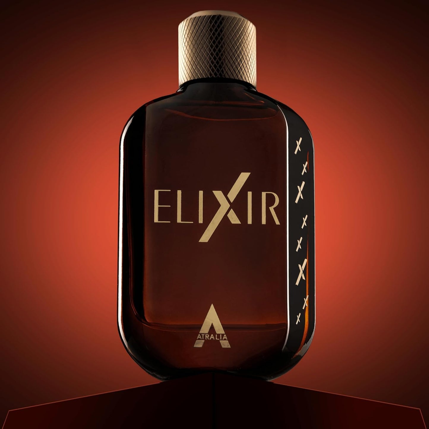 Atralia Elixir Eau de Parfum 100 ml | Perfume de Ámbar Fresco y Amadeirado para Hombre | Fragancia de Larga Duración con Menta, Lavanda, Bergamota, Ámbar y Vainilla