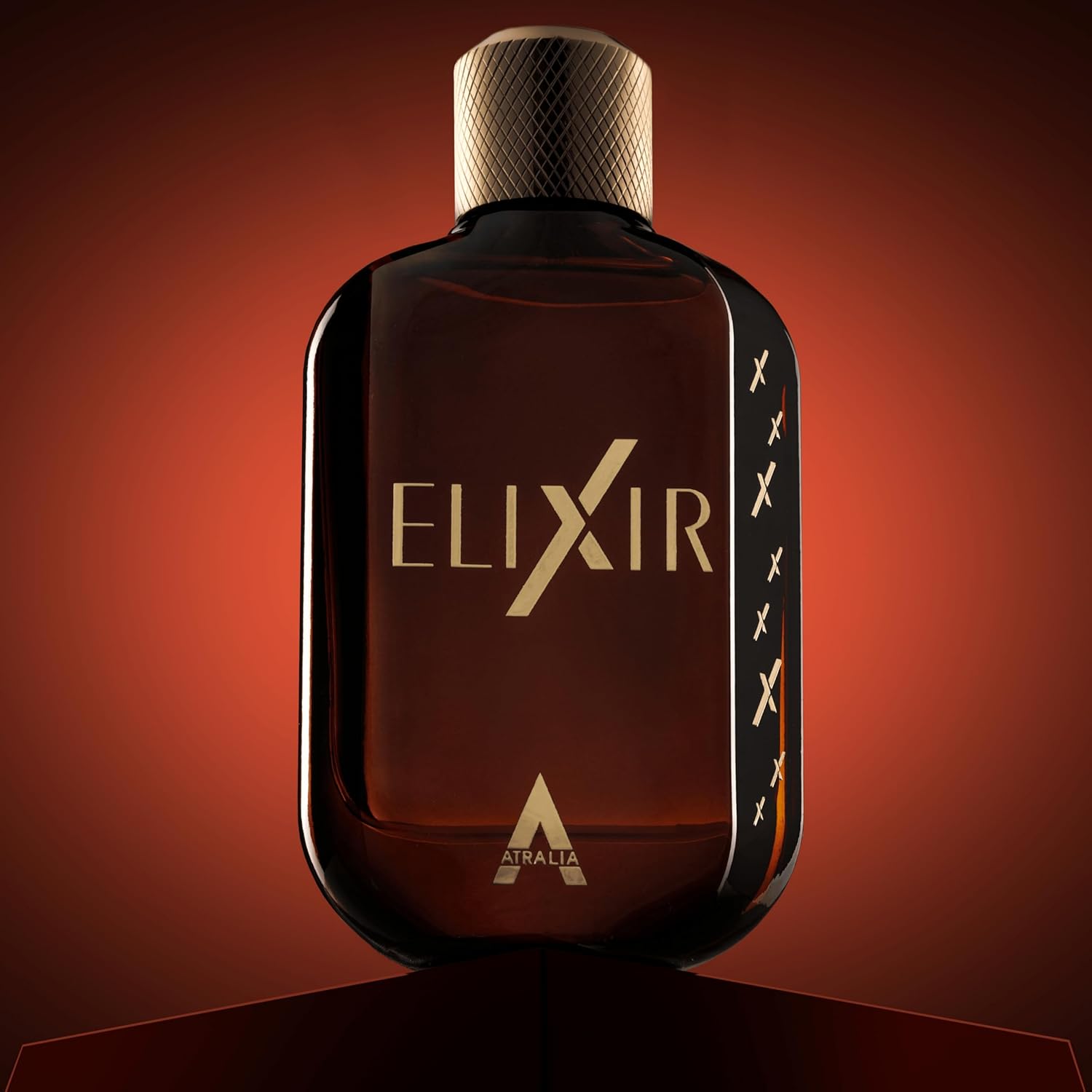 Atralia Elixir Eau de Parfum 100 ml | Perfume de Ámbar Fresco y Amadeirado para Hombre | Fragancia de Larga Duración con Menta, Lavanda, Bergamota, Ámbar y Vainilla