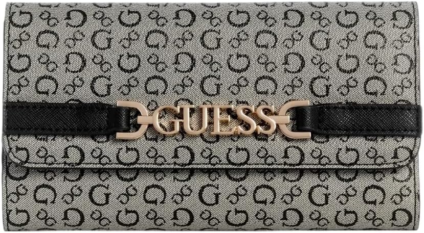 GUESS Factory Rhiannon Logo Cartera plegable para mujer
