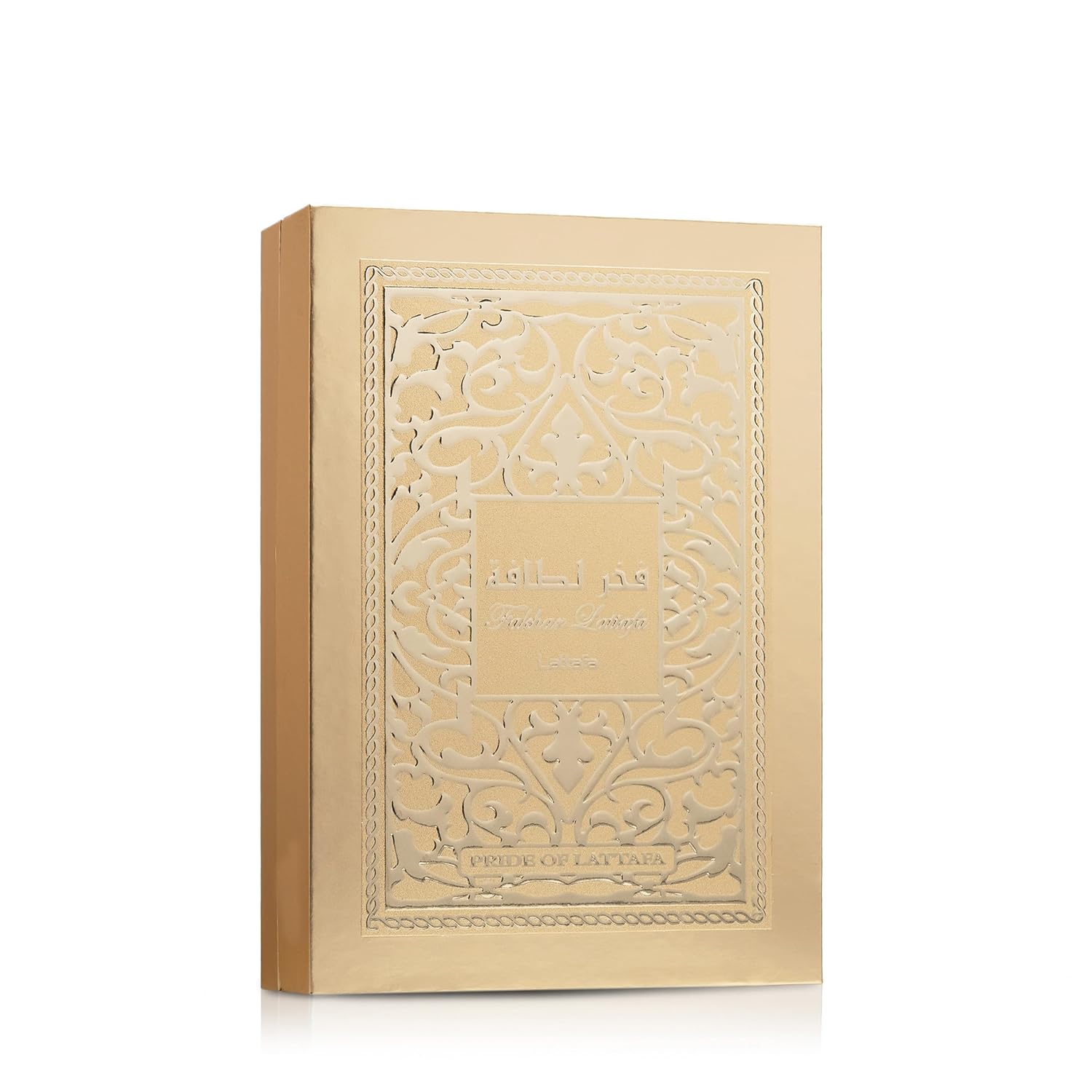 Lattafa Fakhar Gold Extrait - Floral, Amber, Woody - Eau de Parfum de fragancia duradera para unisex, 3.40 onzas / 100 ml