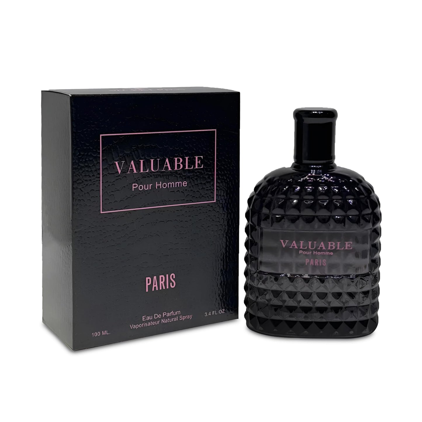 AFLUXE Colonia para Hombres Valentine Milano Eau De Toilette Spray Corporal Perfume Fragancia Natural de Larga Duración 3.4 Fl Oz de Uso Diario