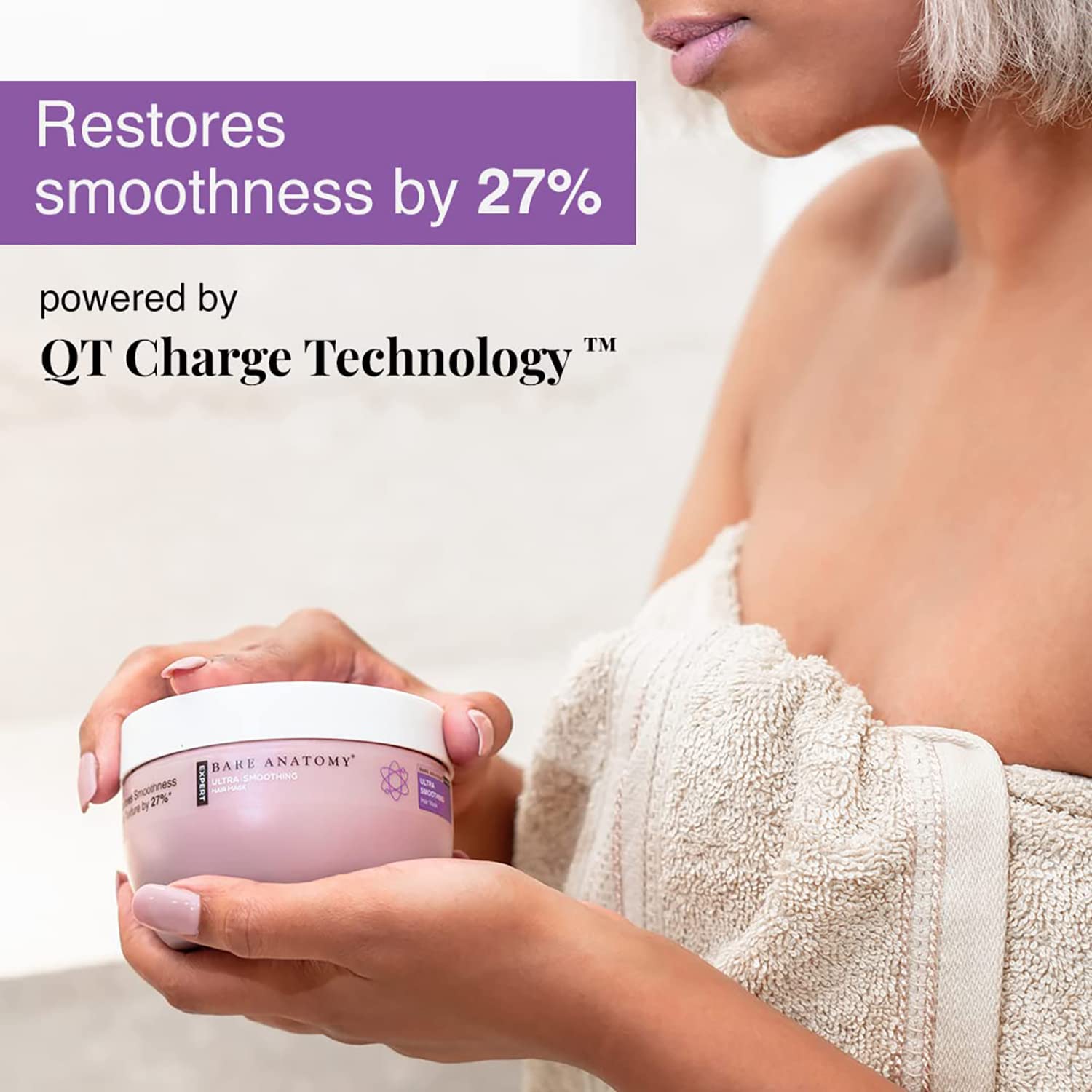 Bare Anatomy Champú ultra suavizante + máscara para el cabello + kit de suero | Complejo de carbohidratos y niacinamida | Cabello seco y encrespado | Sin parabenos ni sulfatos | Mujeres y hombres | 8.5 fl oz + 8.82 oz + 1.7 fl oz