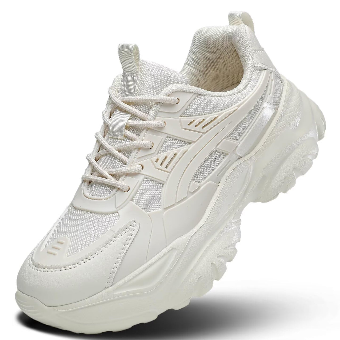 Zapatillas deportivas para correr en carretera para mujeres antideslizantes para damas caminata moda atlético grueso zapatillas trabajo gimnasio cómodas ligeras malla suela suave