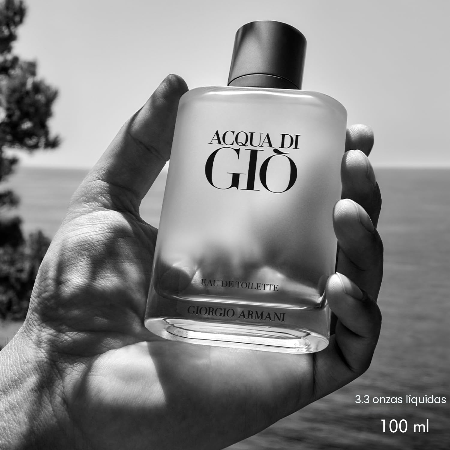 Armani Beauty - Acqua di Giò - Eau de Toilette - Colonia para Hombre - Fragancia de larga duración con notas de bergamota, jazmín, almizcle blanco, pachulí y madera de cedro