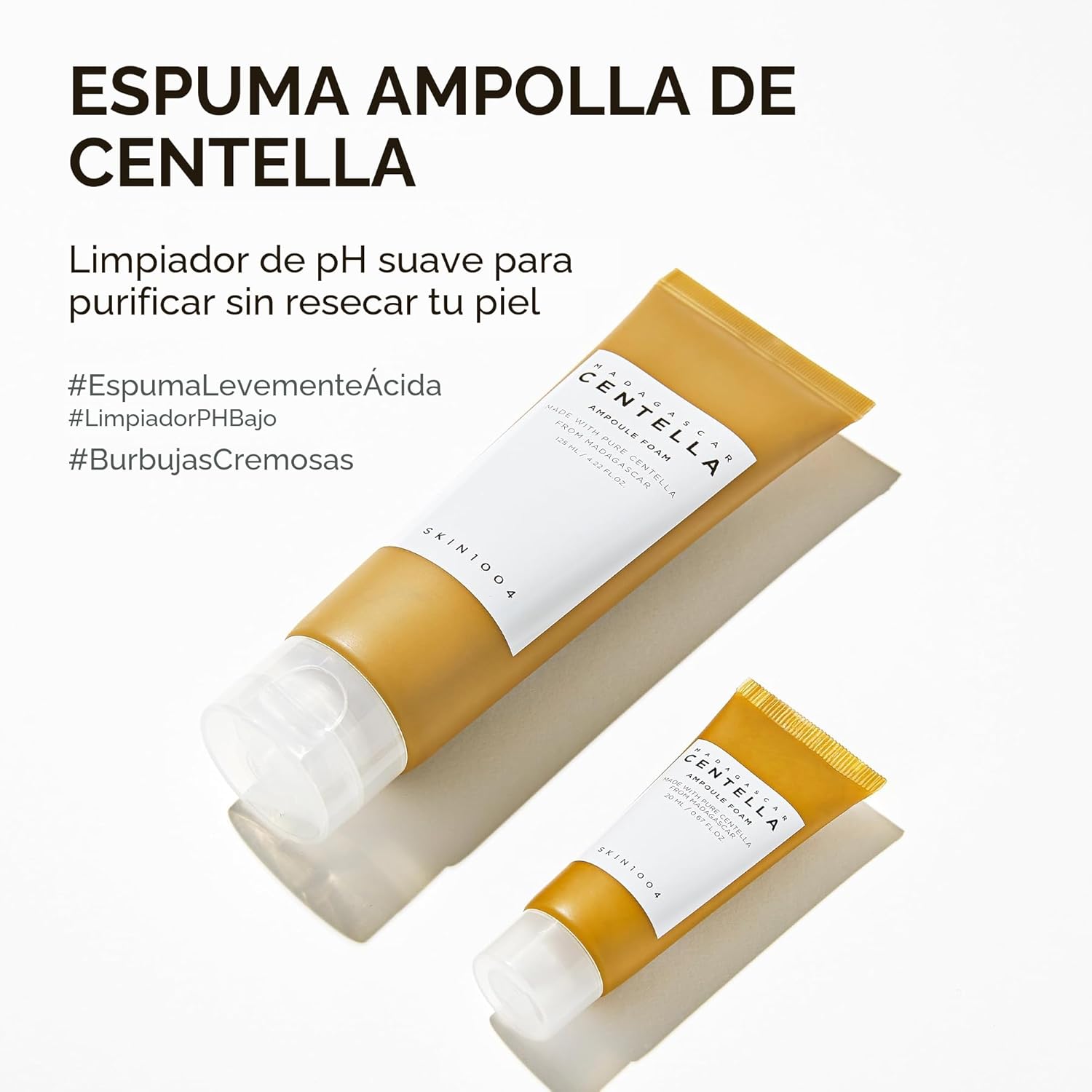 SKIN1004 Centella - Kit de viaje, juego coreano para el cuidado de la piel con tóner, hidratante, suero, aceite limpiador y limpiador, juego de tamaño de viaje con centella de Madagascar, piel sensible, perfecto para viajes, belleza y regalos