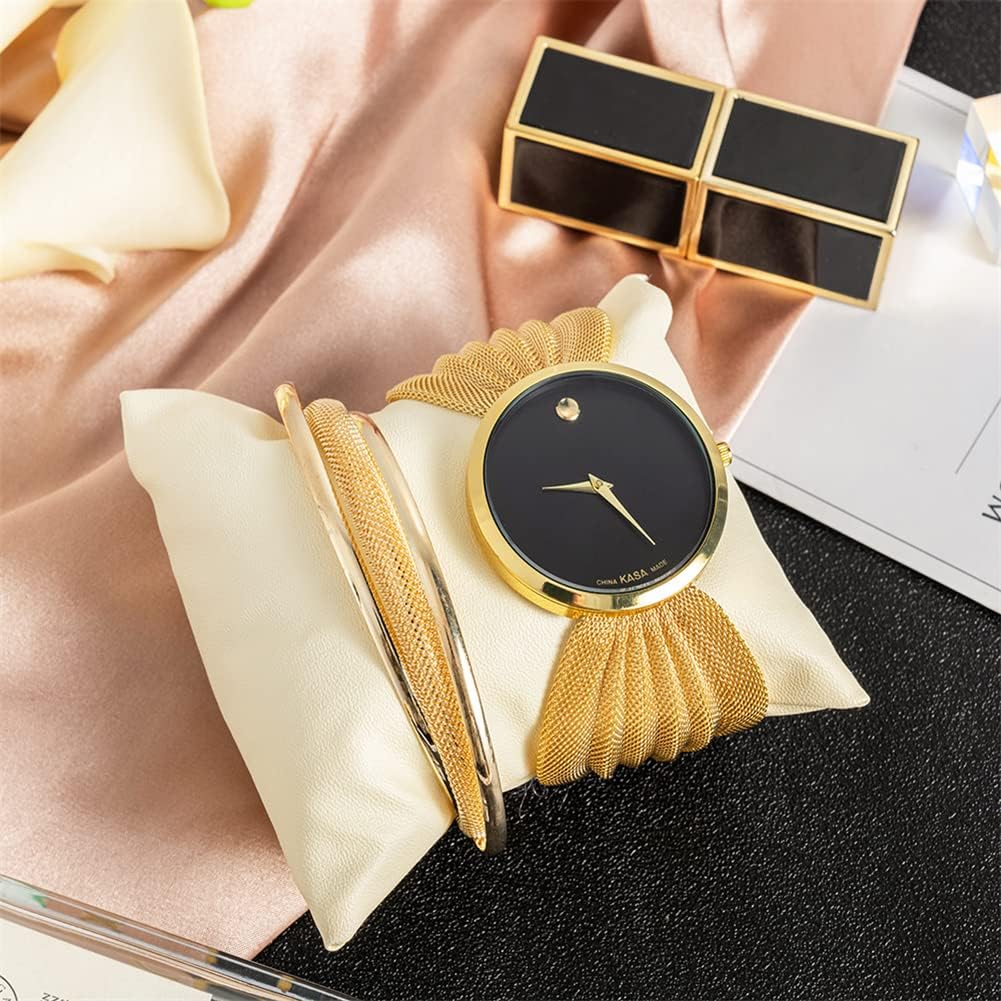 Elegante juego de reloj y pulsera para mujer, regalos para el día de la madre para mamá, esposa, regalos de cumpleaños para mujeres, hermana, novia, regalos del día de San Valentín para