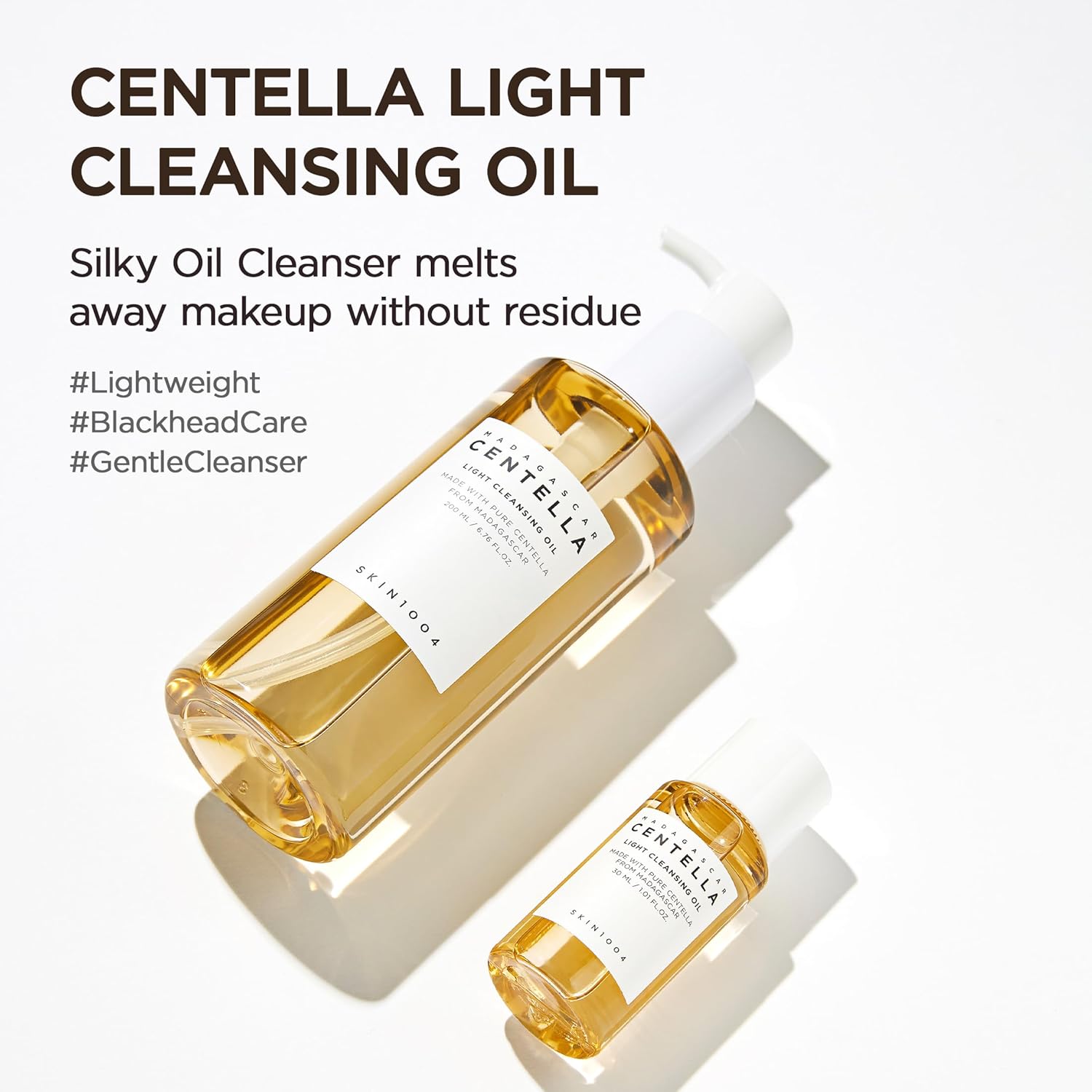 SKIN1004 Centella - Kit de viaje, juego coreano para el cuidado de la piel con tóner, hidratante, suero, aceite limpiador y limpiador, juego de tamaño de viaje con centella de Madagascar, piel sensible, perfecto para viajes, belleza y regalos