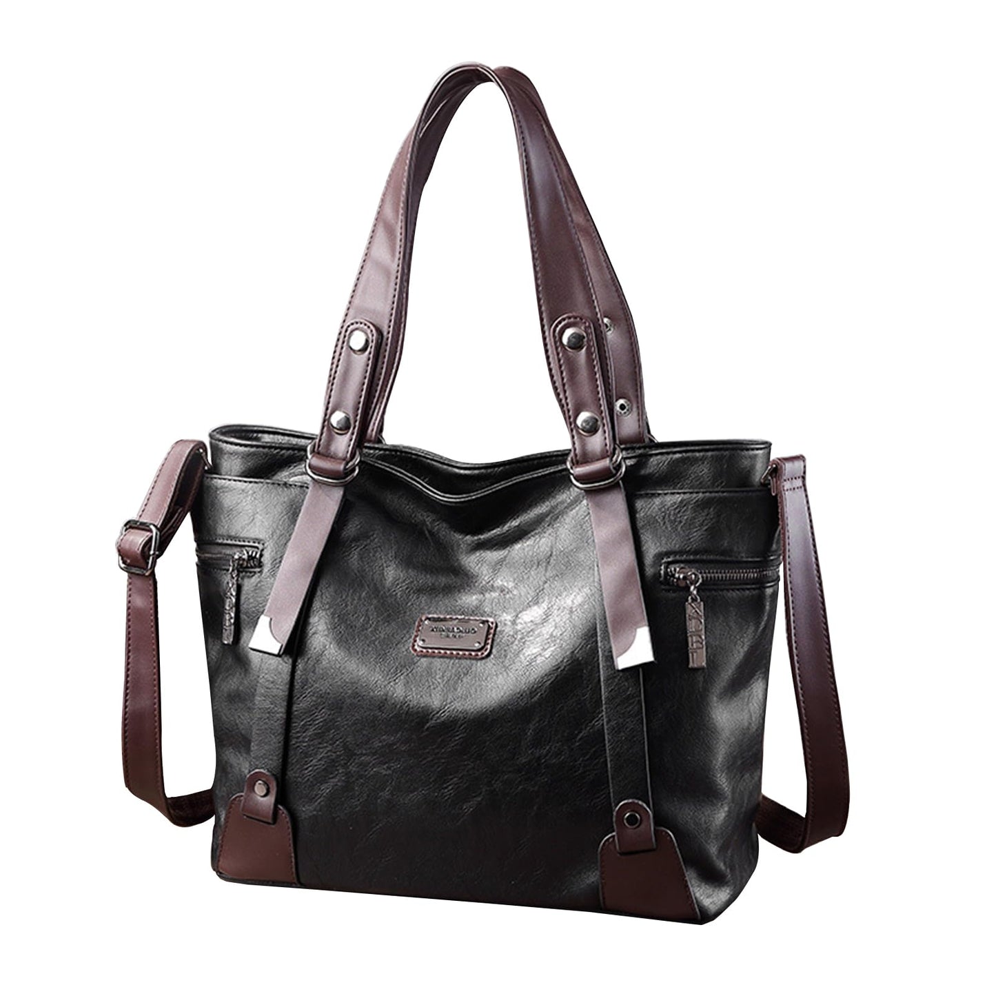 Handbags and Purses for women Vegan Leather Tote Bag for Women Satchel Shoulder Bags Travel Purse with Compartments