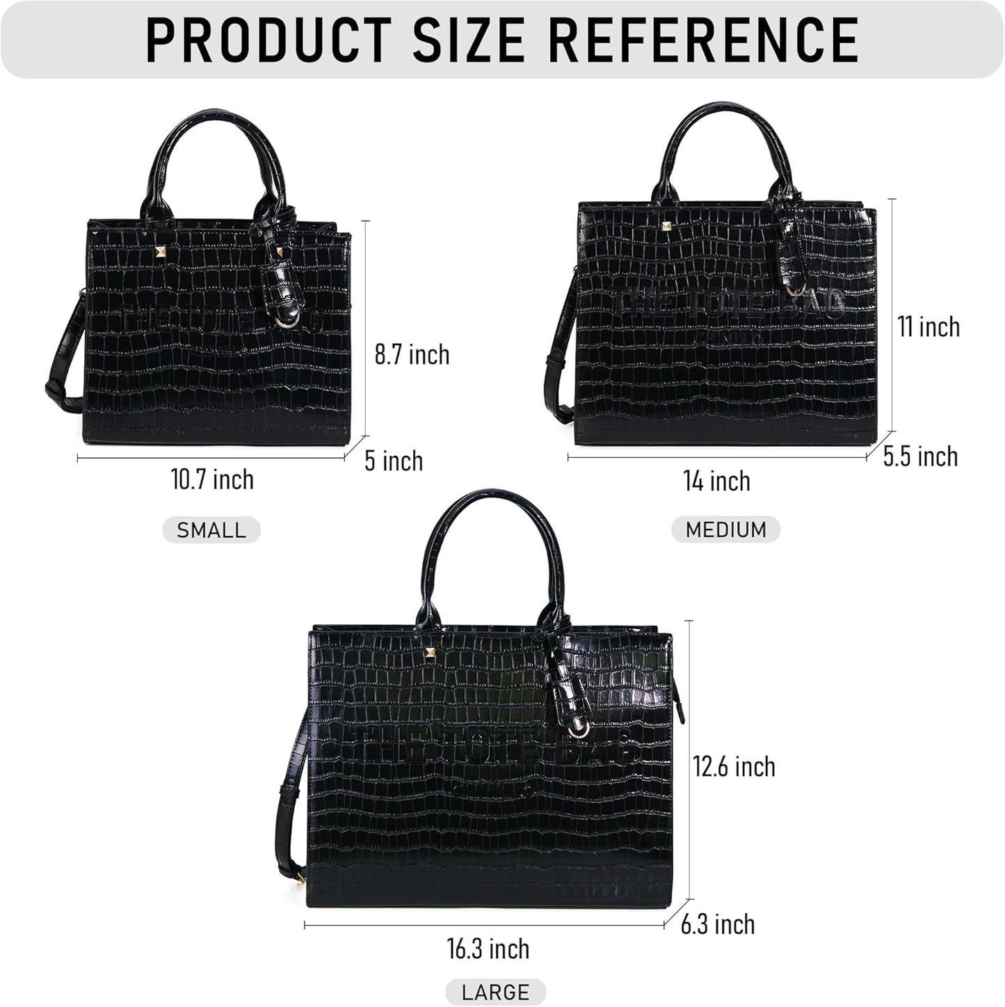 Chinllo Tote Bag for Women Top Handle Satchel Purse and Handbags with Shoulder Strap