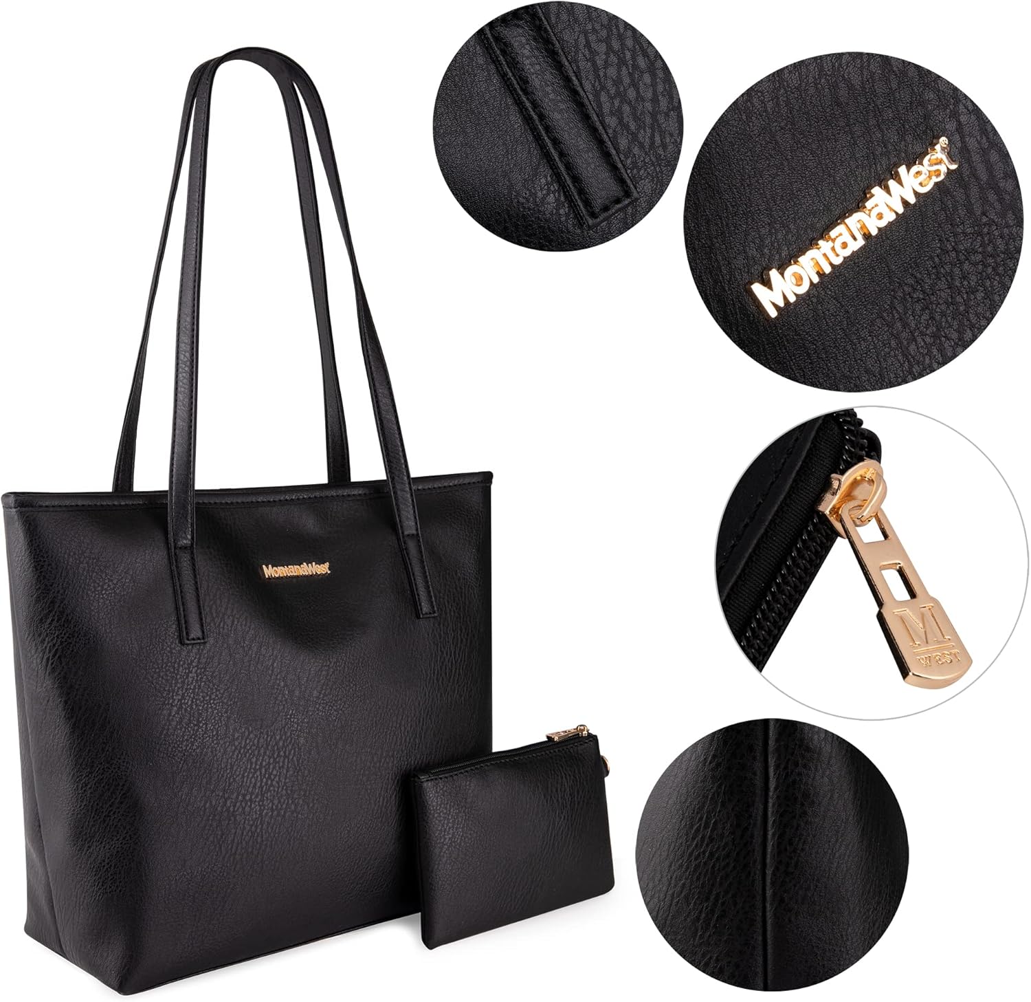 Montana West City Tote Bags Large Purses and Handbags for Women Causal Bag