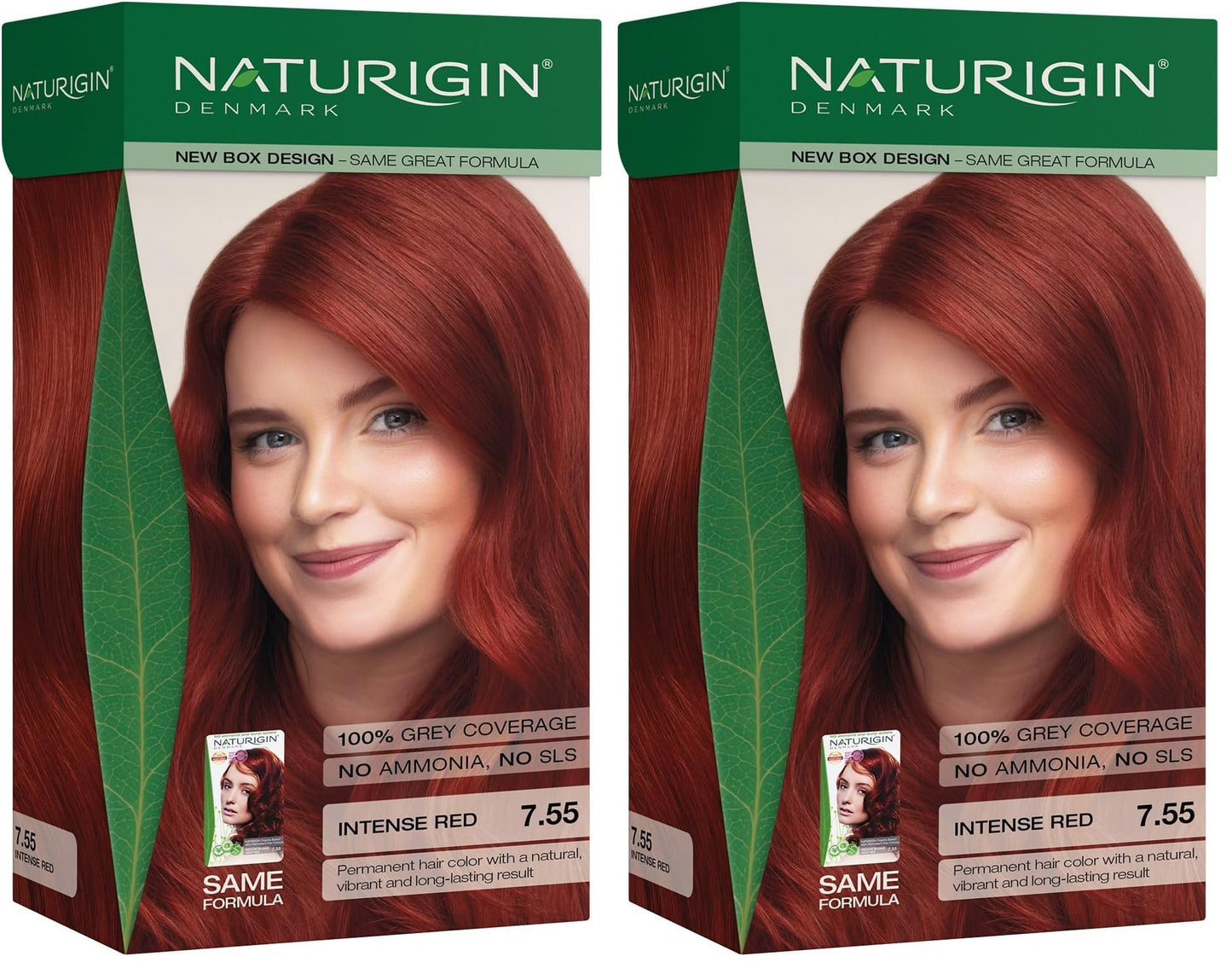Naturigin Permanent Hair Dye - 4.0 Brown - 100% Gray Coverage, Long-Lasting Natural hair Color - Ammonia & Paraben-Free, Vegan and Plant-Infused Formula (Pack of 1)