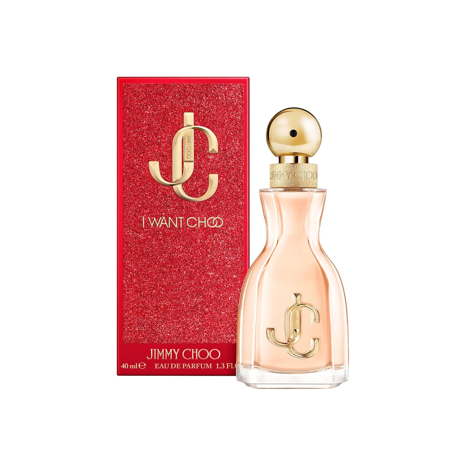 Jimmy Choo - I Want Choo Eau de Parfum - Fragancia para mujer - Floral Gourmand Woody - Con notas de jugo de mandarina, lirio rojo araña y vainilla