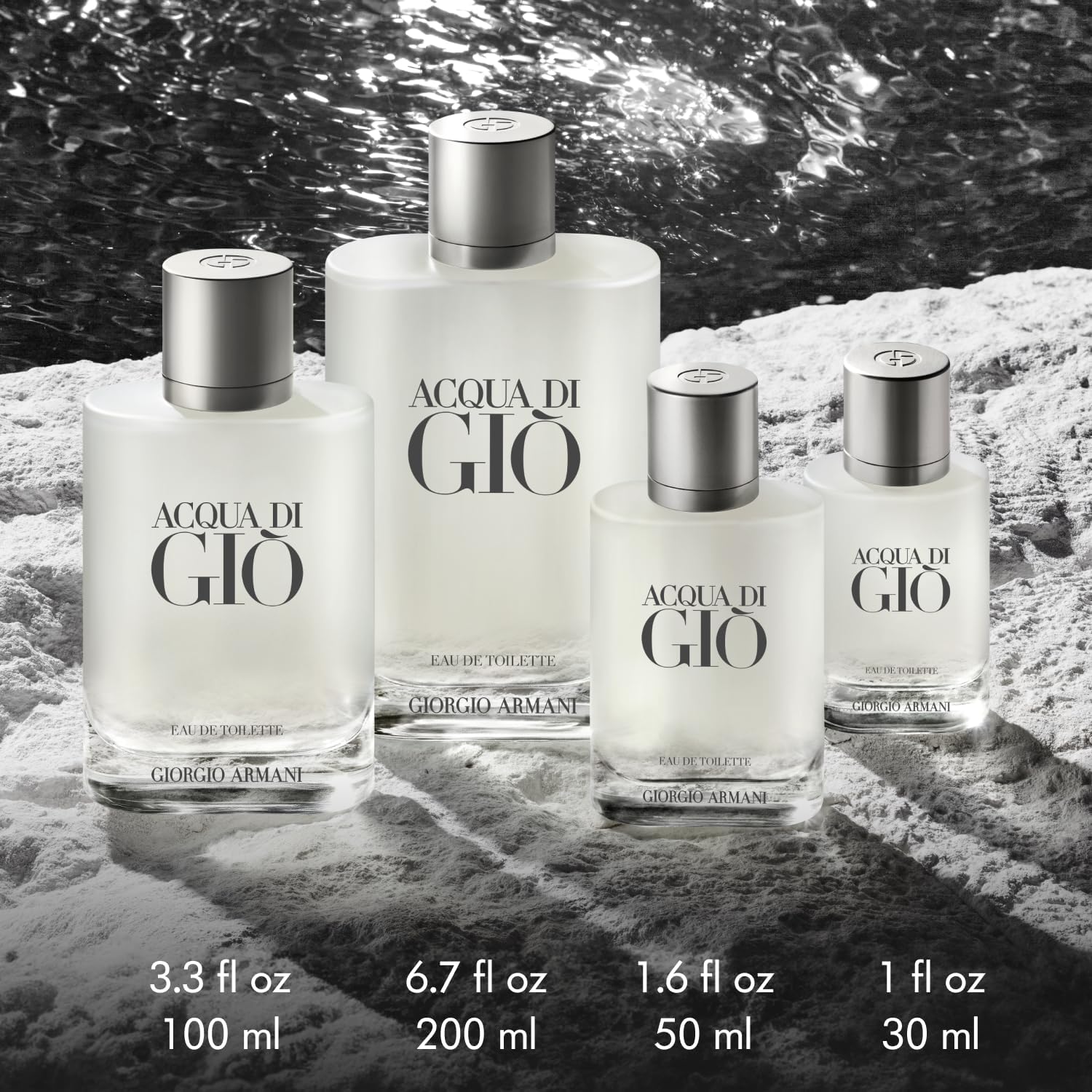 Armani Beauty - Acqua di Giò - Eau de Toilette - Colonia para Hombre - Fragancia de larga duración con notas de bergamota, jazmín, almizcle blanco, pachulí y madera de cedro