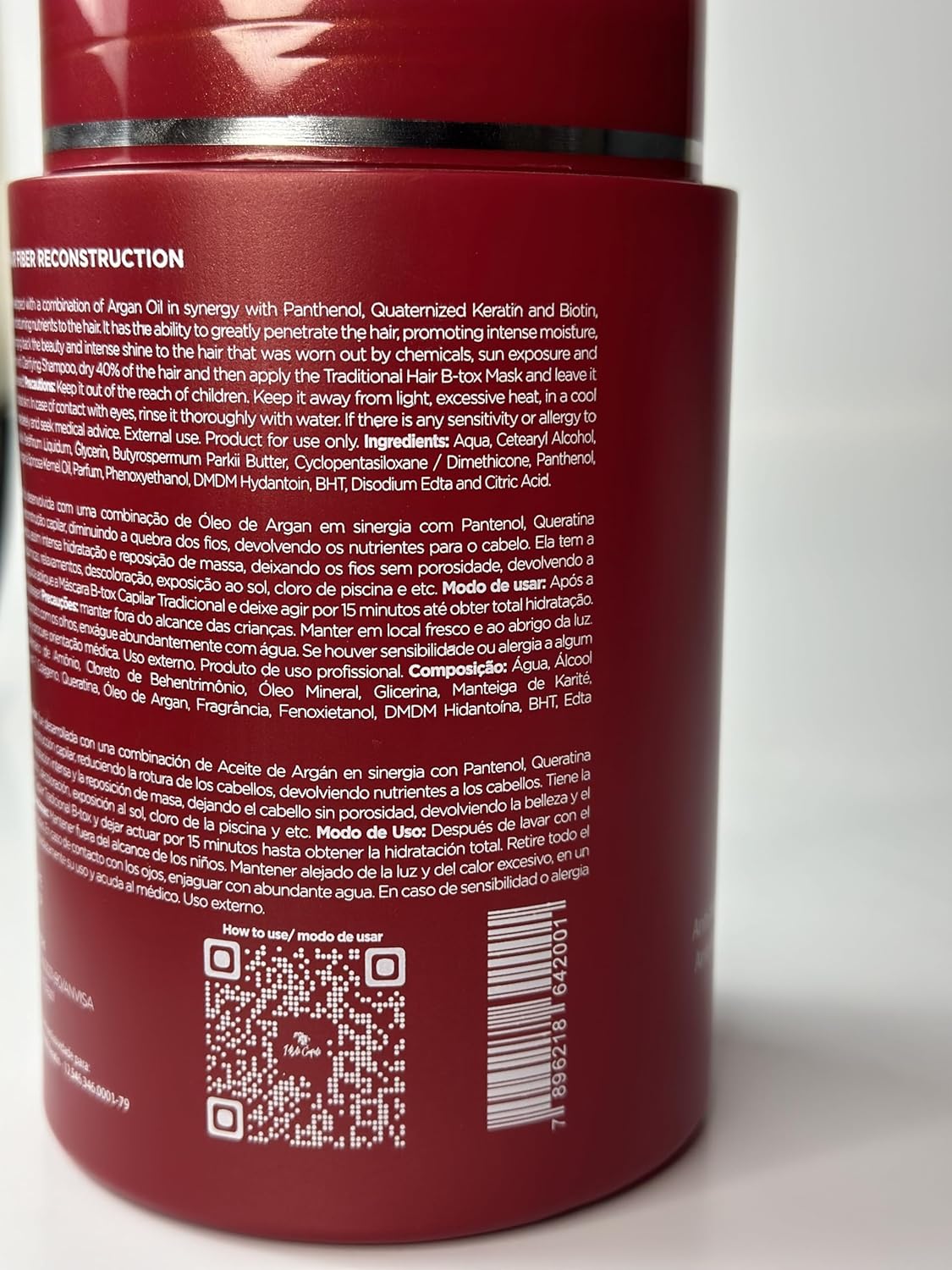 I Belli Capelli Kit de Tratamiento Capilar Ravenna - 1kg/35.02 oz Máscara Capilar B-tox + Champú Anti-Residuos 300ml/10.1 fl.oz - Champú Reparador y Aclarante de Efecto Duradero