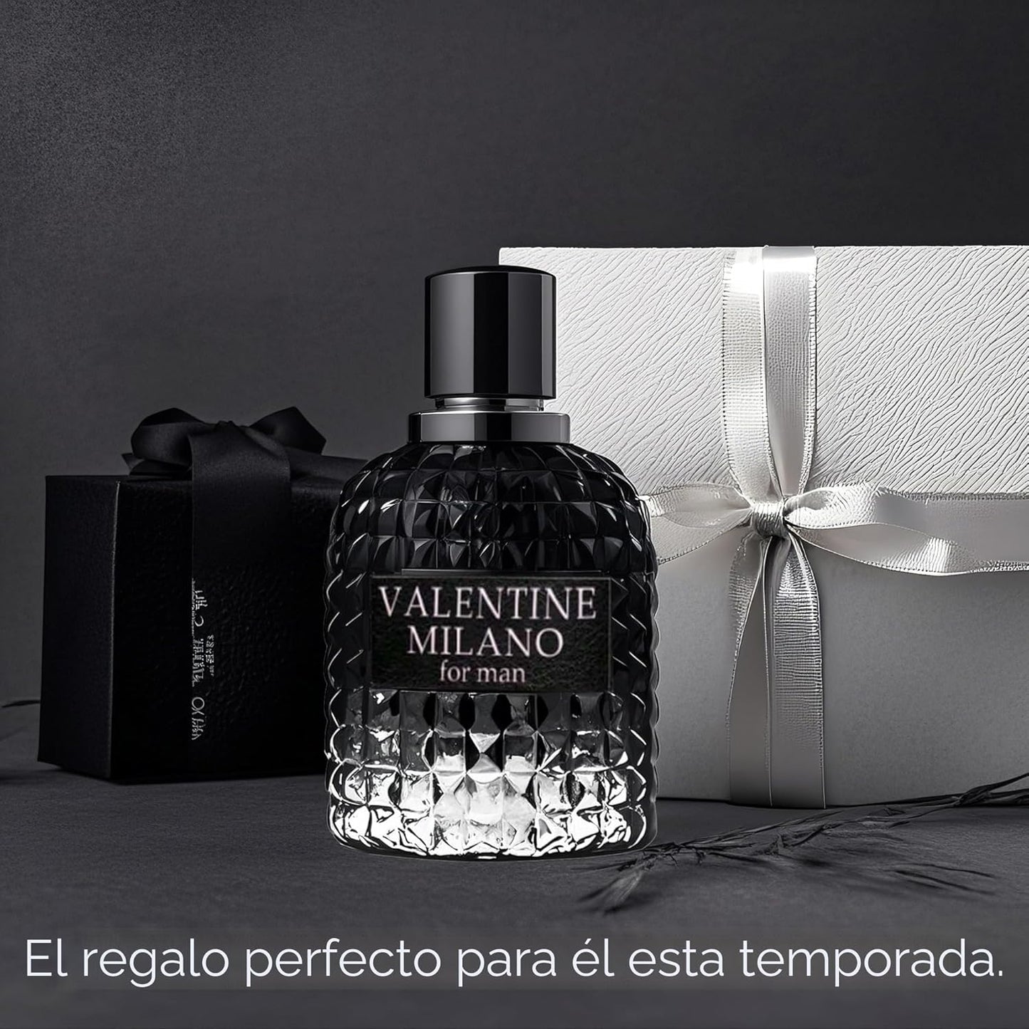 AFLUXE Colonia para Hombres Valentine Milano Eau De Toilette Spray Corporal Perfume Fragancia Natural de Larga Duración 3.4 Fl Oz de Uso Diario