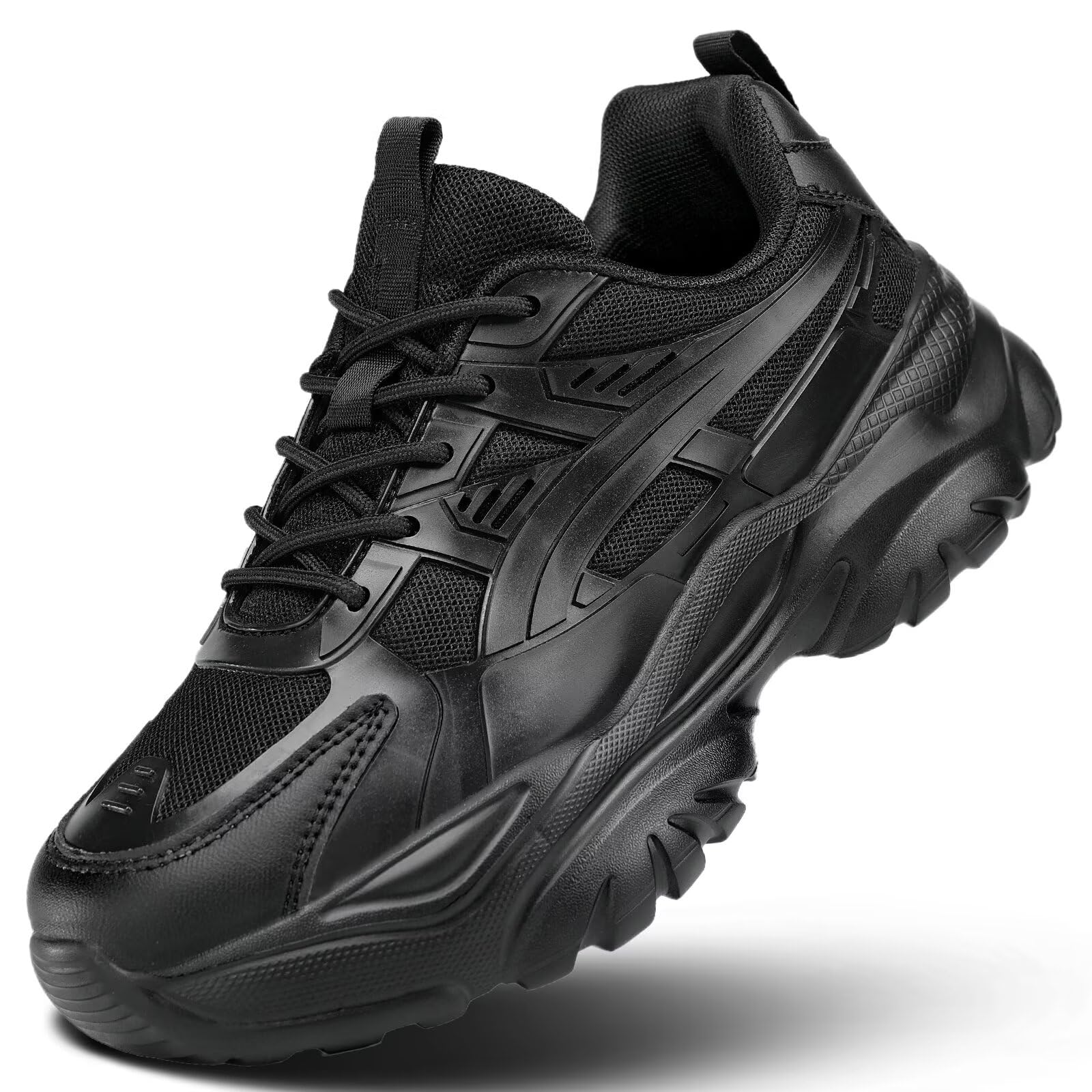 Zapatillas deportivas para correr en carretera para mujeres antideslizantes para damas caminata moda atlético grueso zapatillas trabajo gimnasio cómodas ligeras malla suela suave