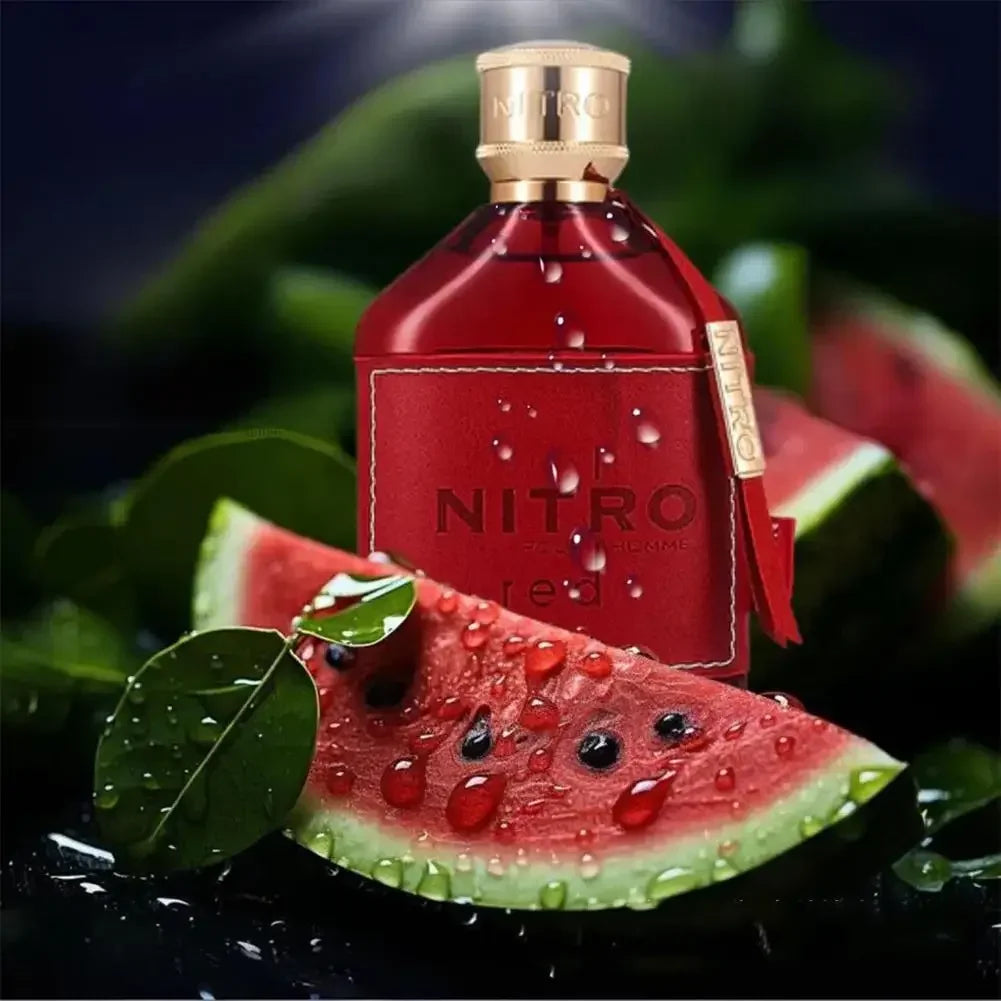 100ml Nitro Red Dumont Eau De Parfum Long-Lasting Fragrance for Men Inspired by Middle Eastern and Arabic Perfume Traditions