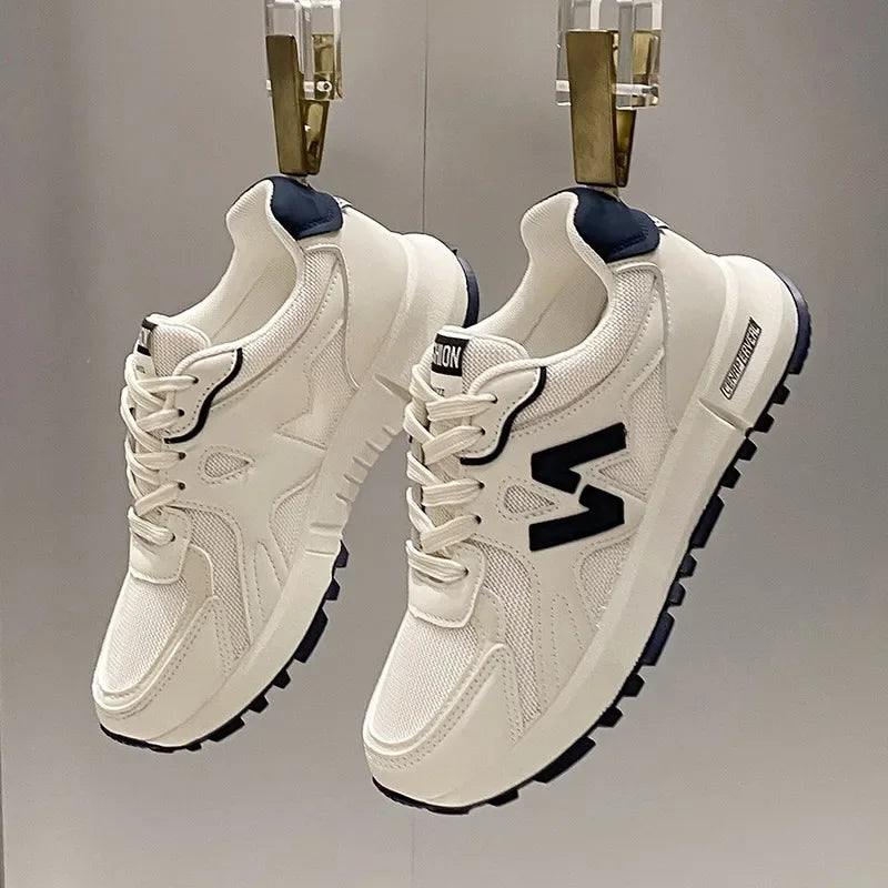 Sports Shoes for Women 2024 Spring New Super Hot Versatile Anti-slip Casual Women's Shoes Soft Sole Running Little White Shoes