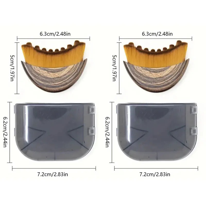 Lymphatic Facial Brush for Chin and Jawline Contouring and Sculpting