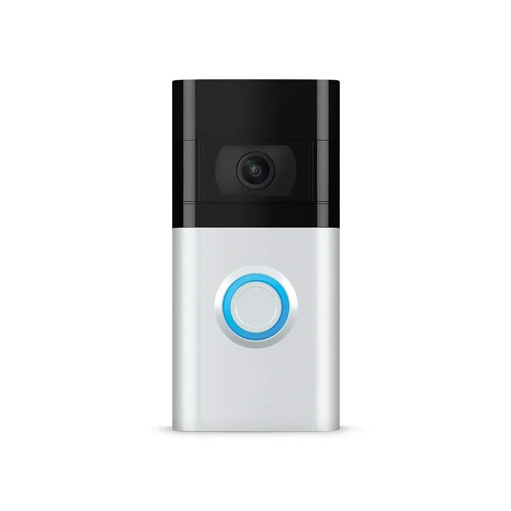 Cámara de seguridad inalámbrica con timbre de video con video HD, detección de movimiento mejorada, funciona con batería y fácil instalación